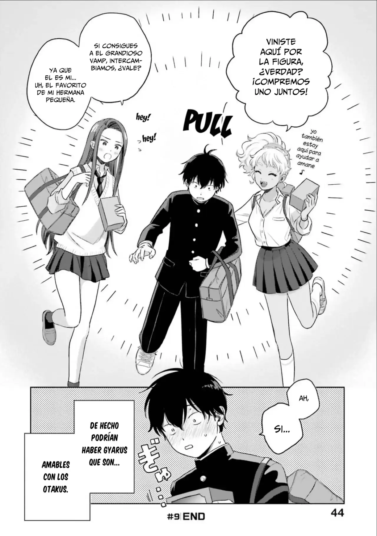 Página 8 — Otaku ni Yasashii Gyaru wa Inai!? Capítulo 9