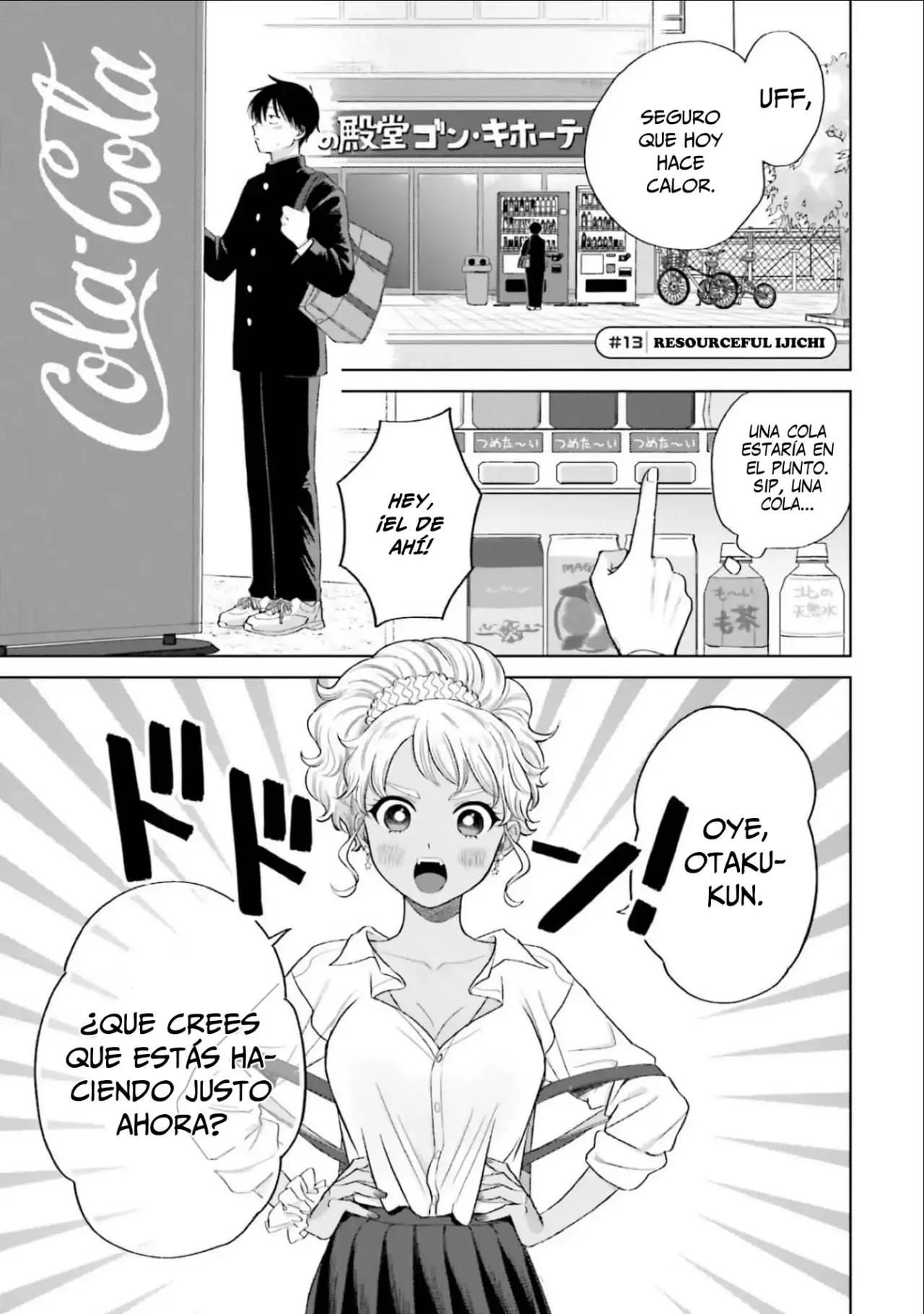 Página 2 — Otaku ni Yasashii Gyaru wa Inai!? Capítulo 13