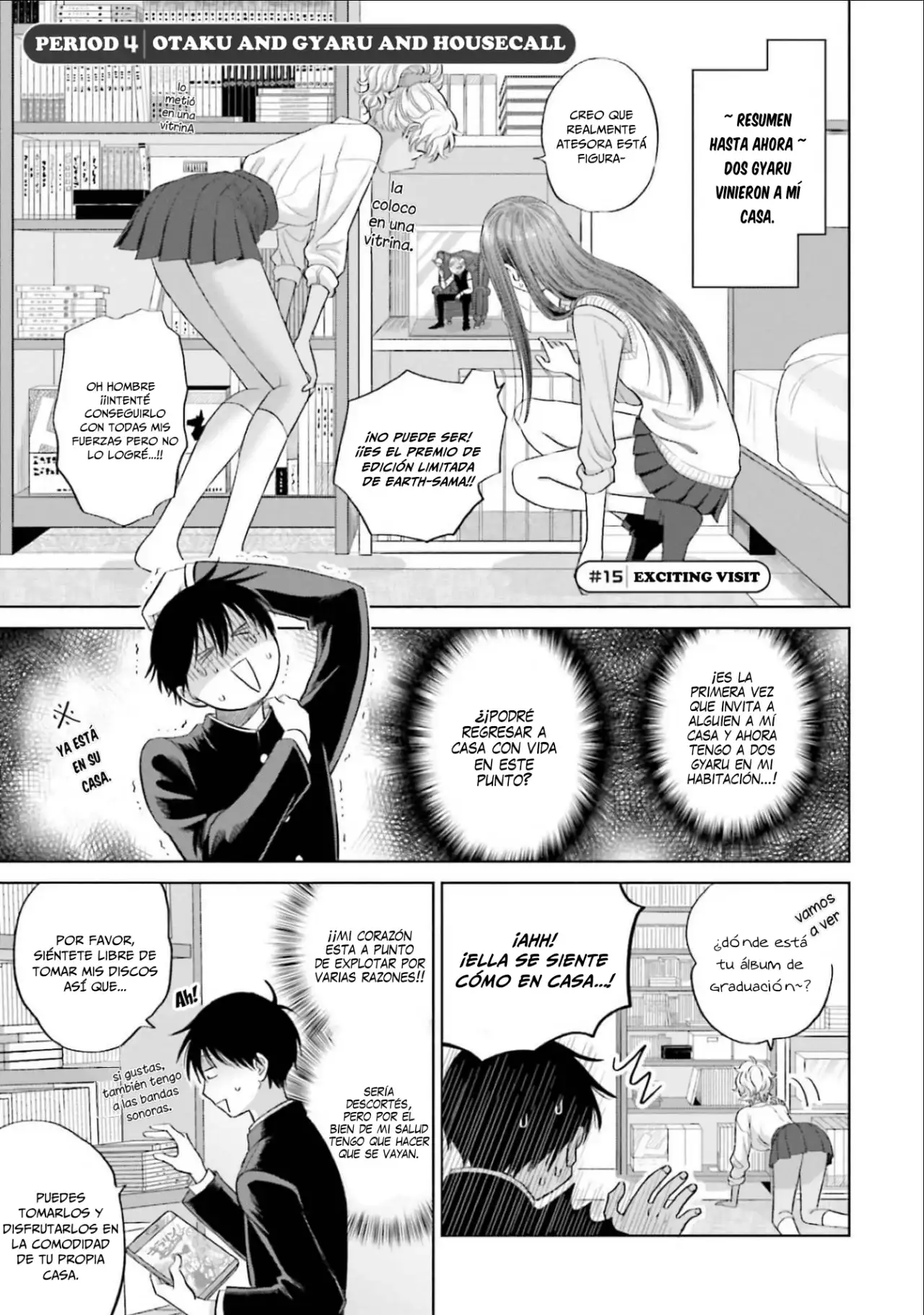 Página 2 — Otaku ni Yasashii Gyaru wa Inai!? Capítulo 15