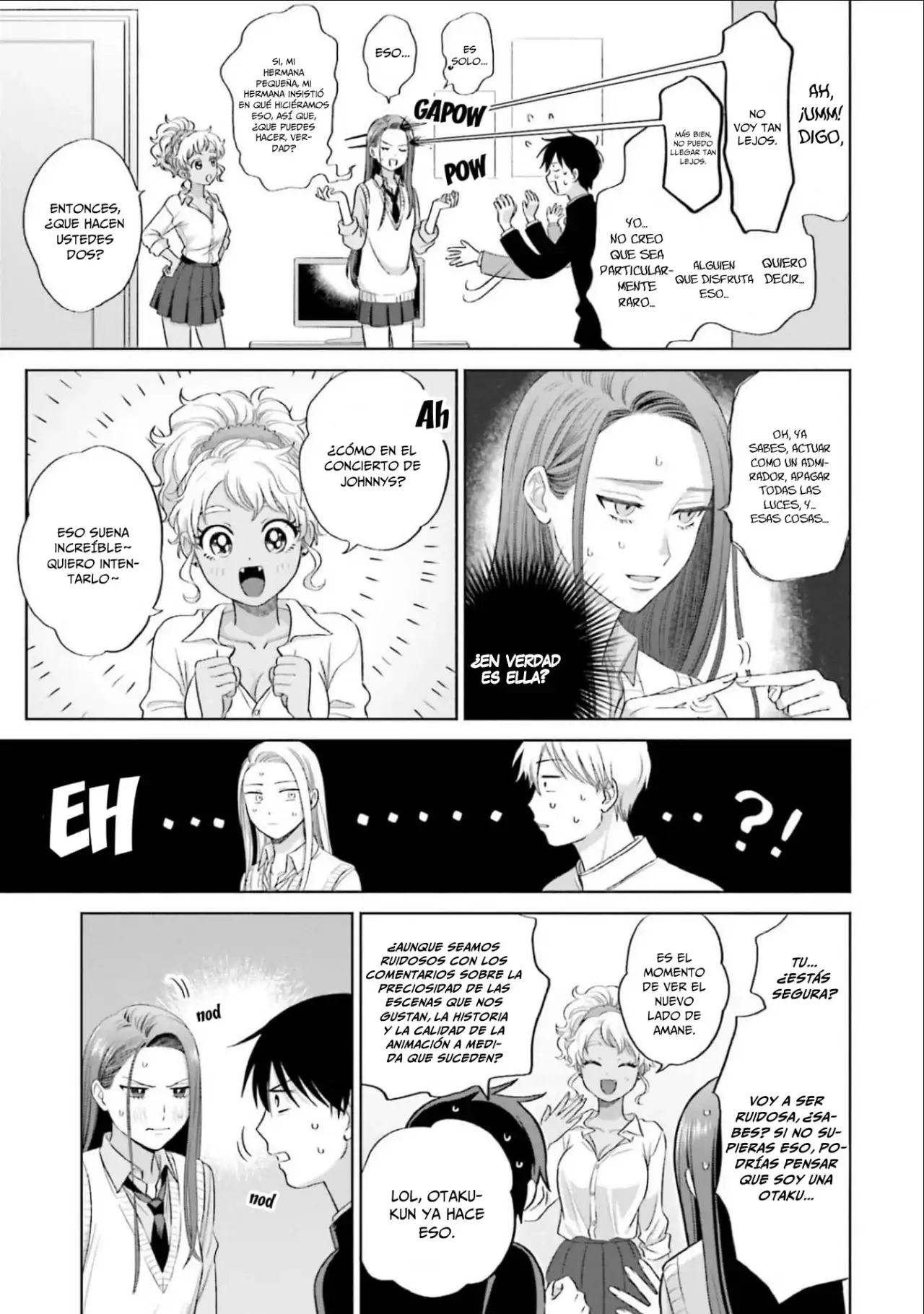 Página 4 — Otaku ni Yasashii Gyaru wa Inai!? Capítulo 15