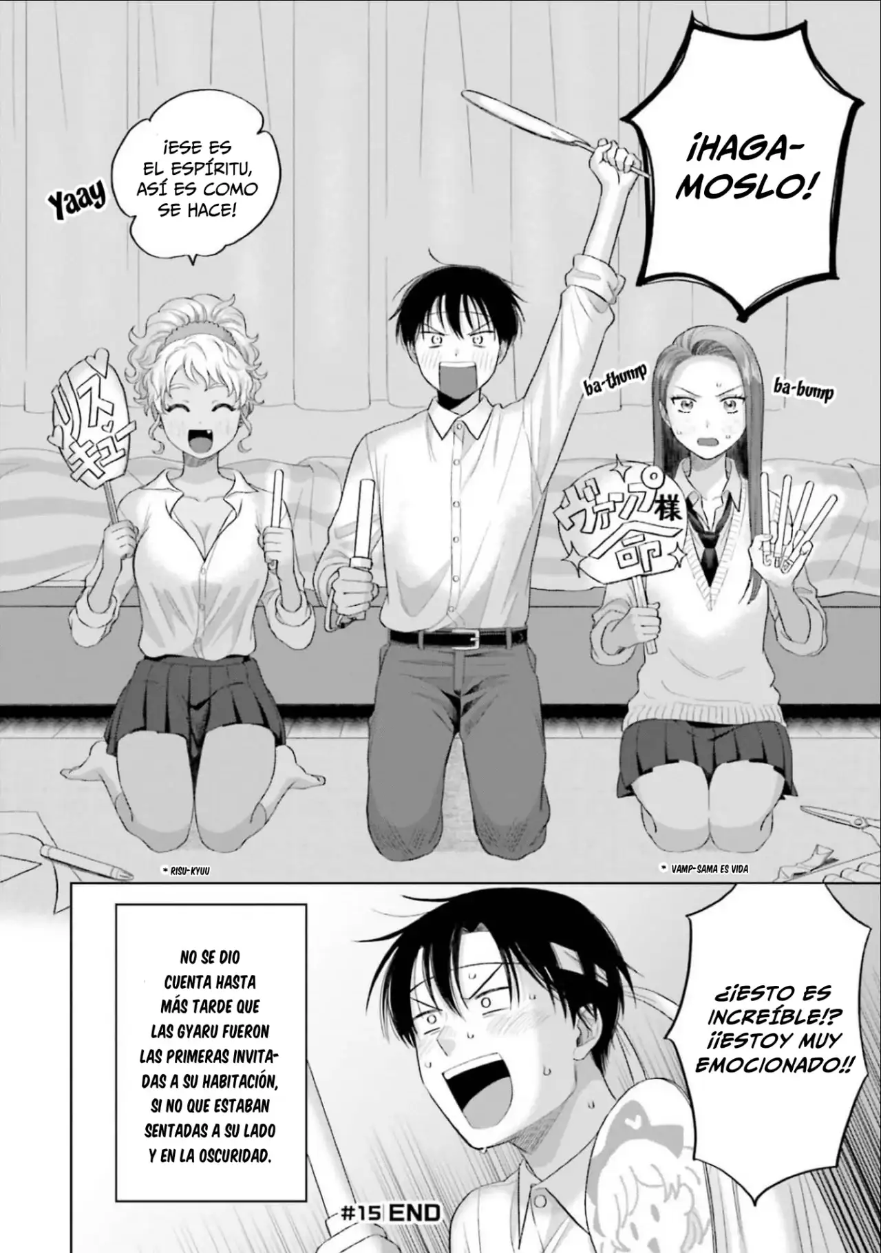 Página 5 — Otaku ni Yasashii Gyaru wa Inai!? Capítulo 15