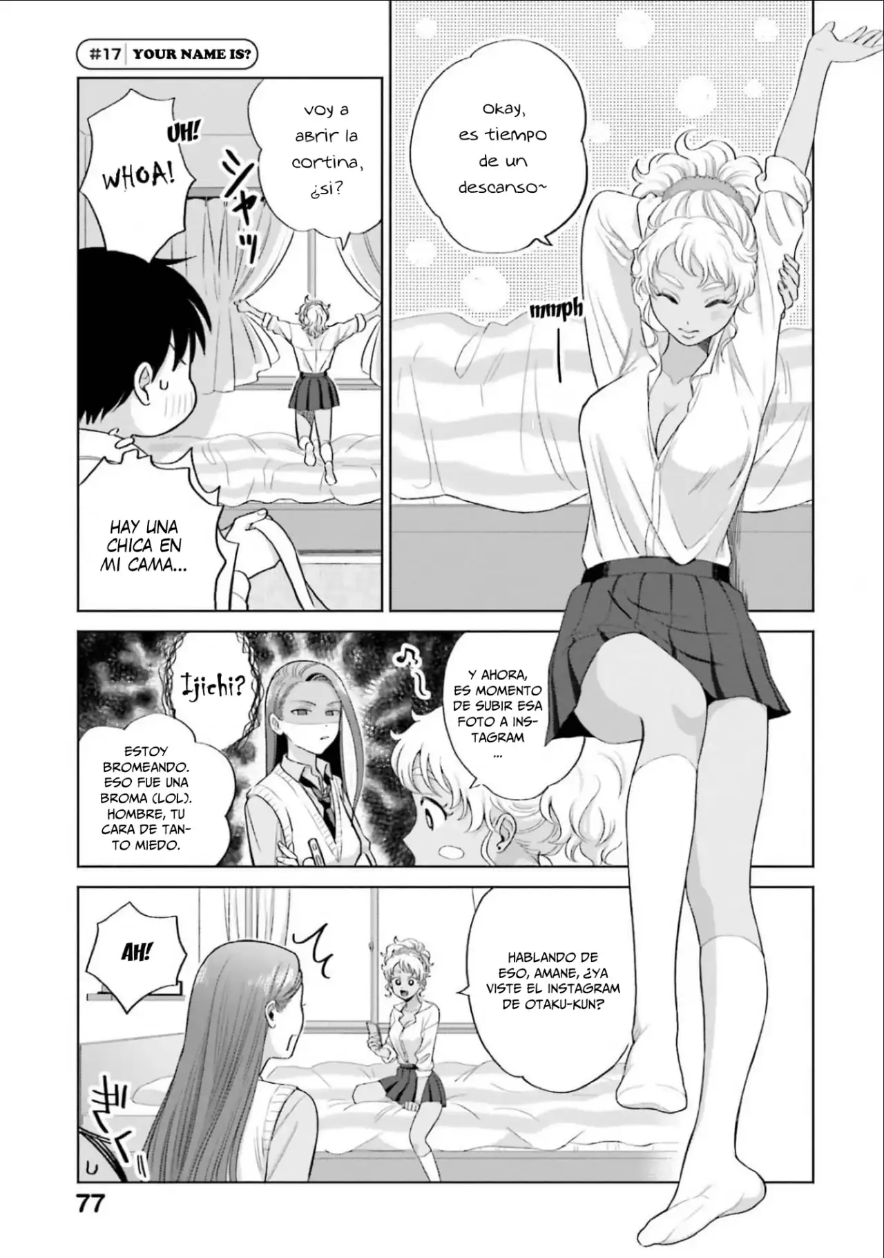 Página 2 — Otaku ni Yasashii Gyaru wa Inai!? Capítulo 17