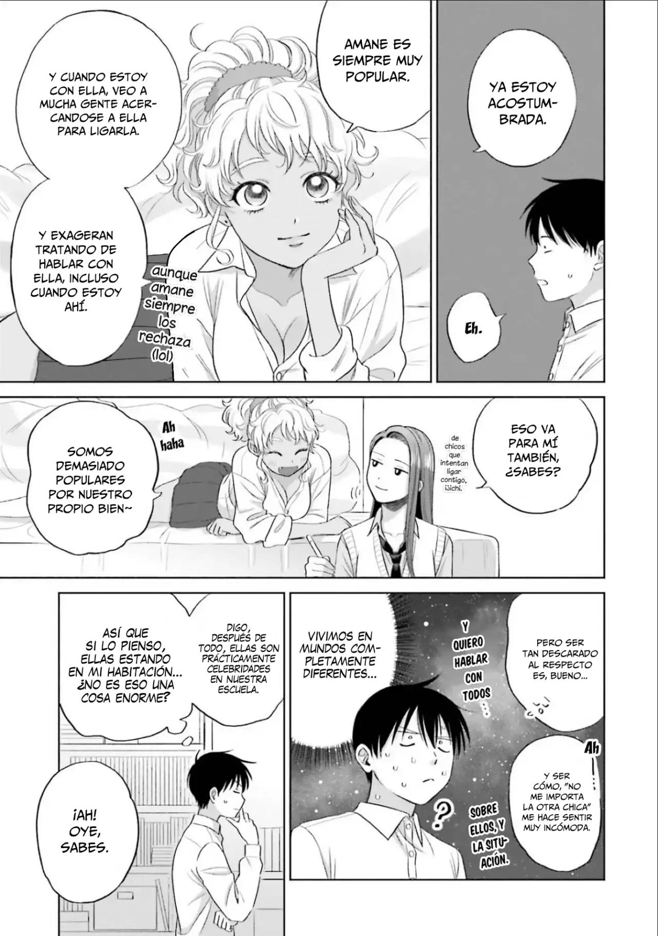 Página 4 — Otaku ni Yasashii Gyaru wa Inai!? Capítulo 18