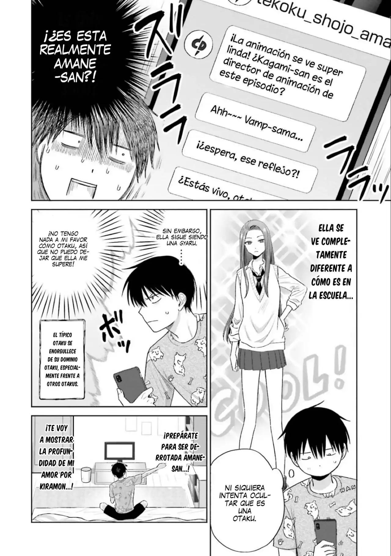 Página 3 — Otaku ni Yasashii Gyaru wa Inai!? Capítulo 22