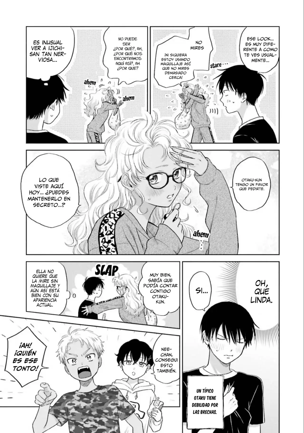 Página 4 — Otaku ni Yasashii Gyaru wa Inai!? Capítulo 23
