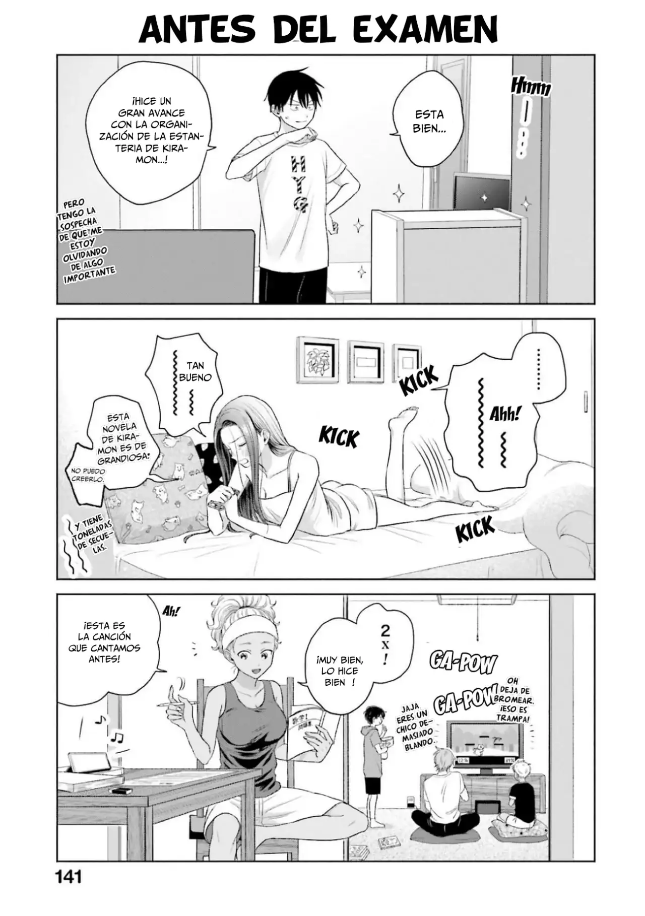 Página 4 — Otaku ni Yasashii Gyaru wa Inai!? Capítulo 31