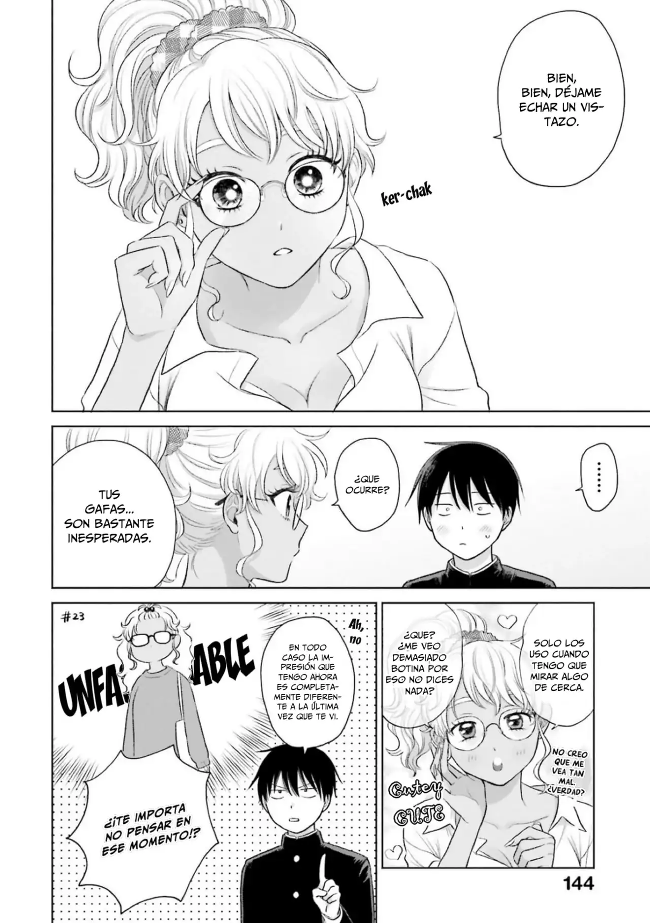 Página 3 — Otaku ni Yasashii Gyaru wa Inai!? Capítulo 32