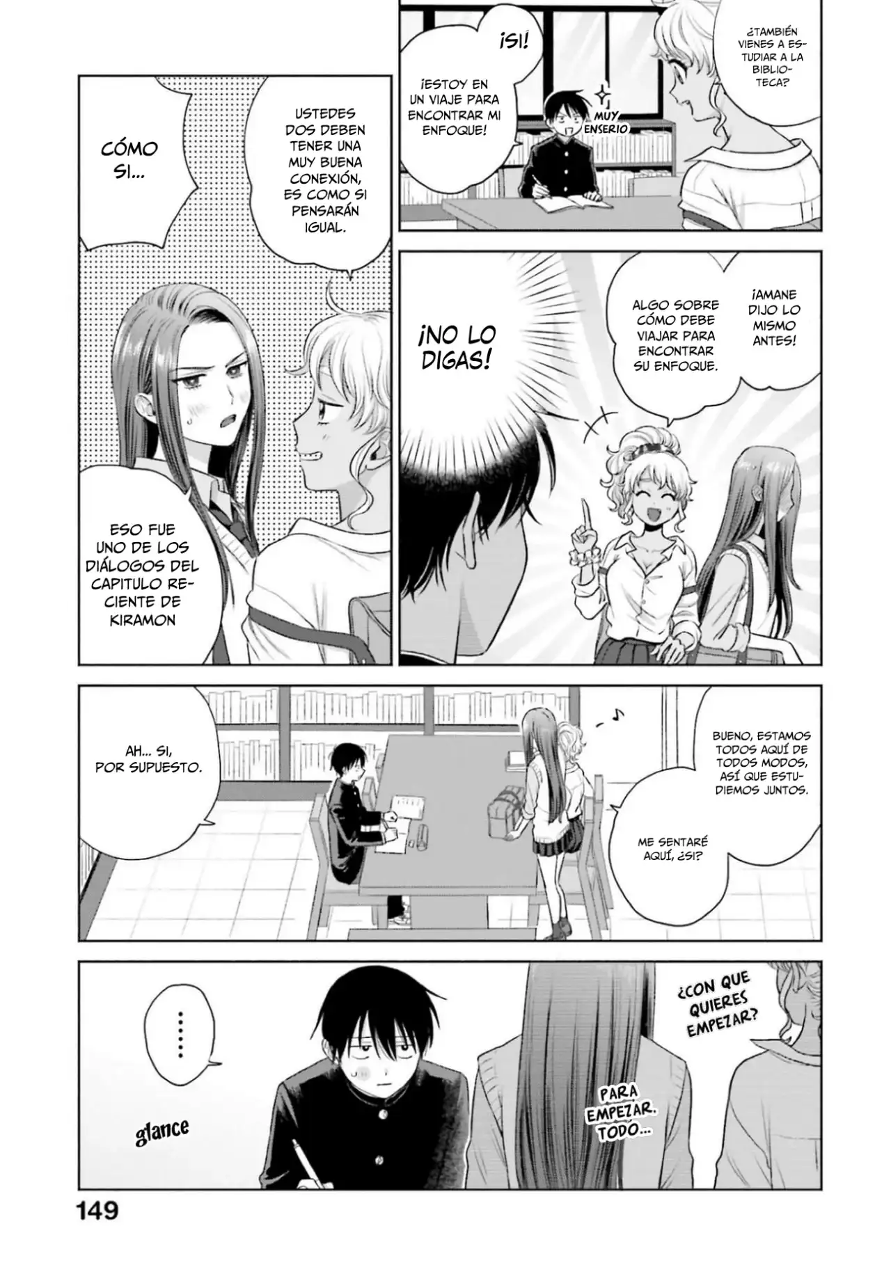 Página 4 — Otaku ni Yasashii Gyaru wa Inai!? Capítulo 33
