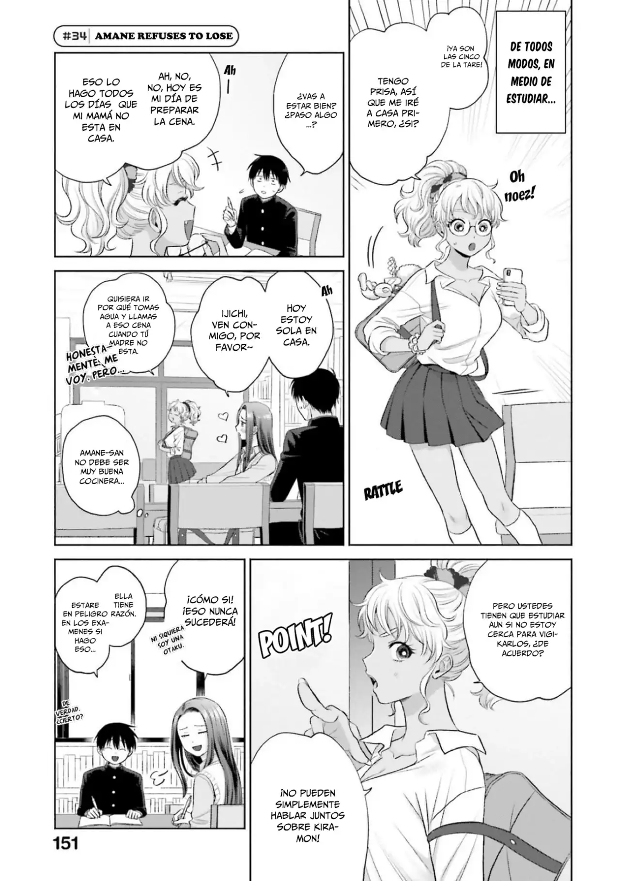 Página 2 — Otaku ni Yasashii Gyaru wa Inai!? Capítulo 34