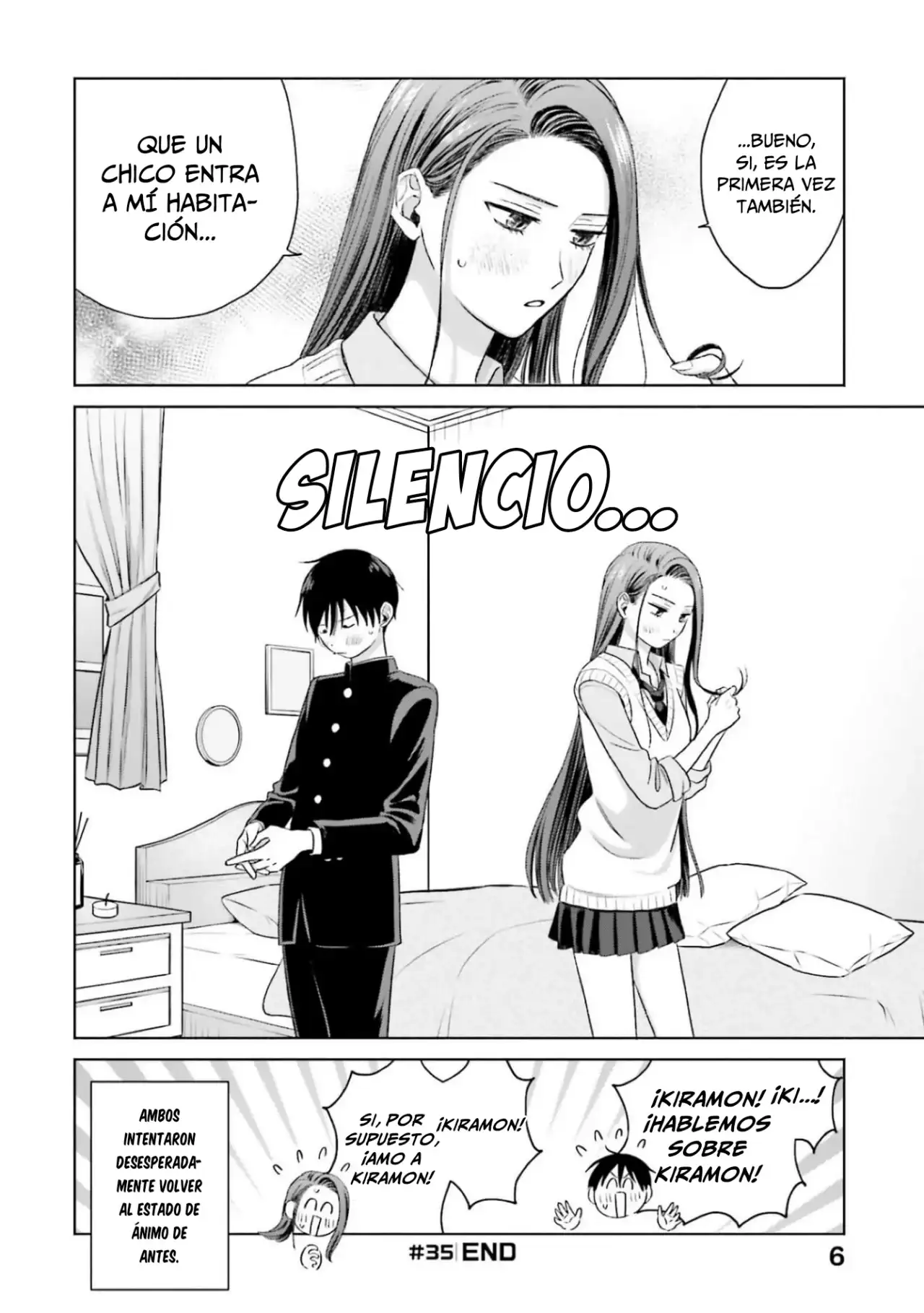 Página 9 — Otaku ni Yasashii Gyaru wa Inai!? Capítulo 35