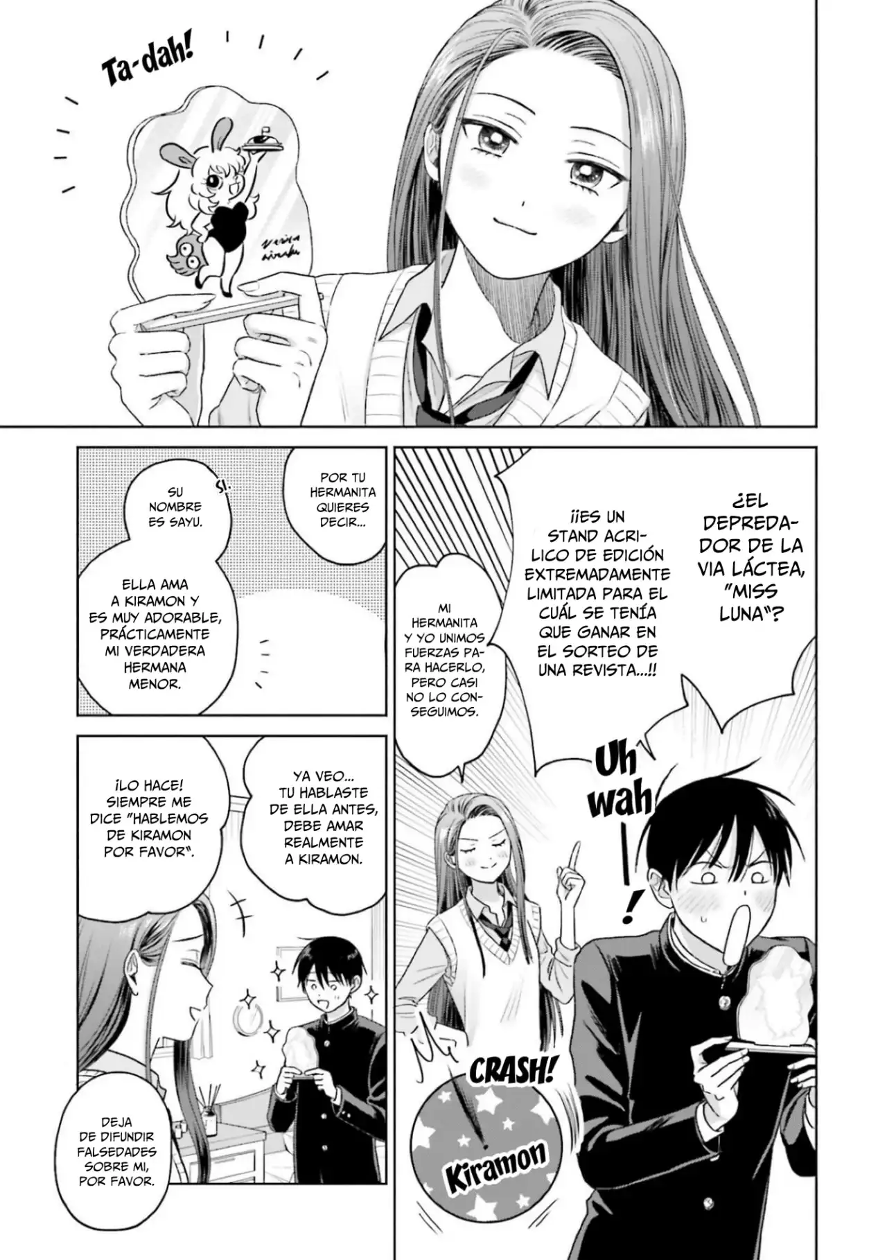 Página 4 — Otaku ni Yasashii Gyaru wa Inai!? Capítulo 36