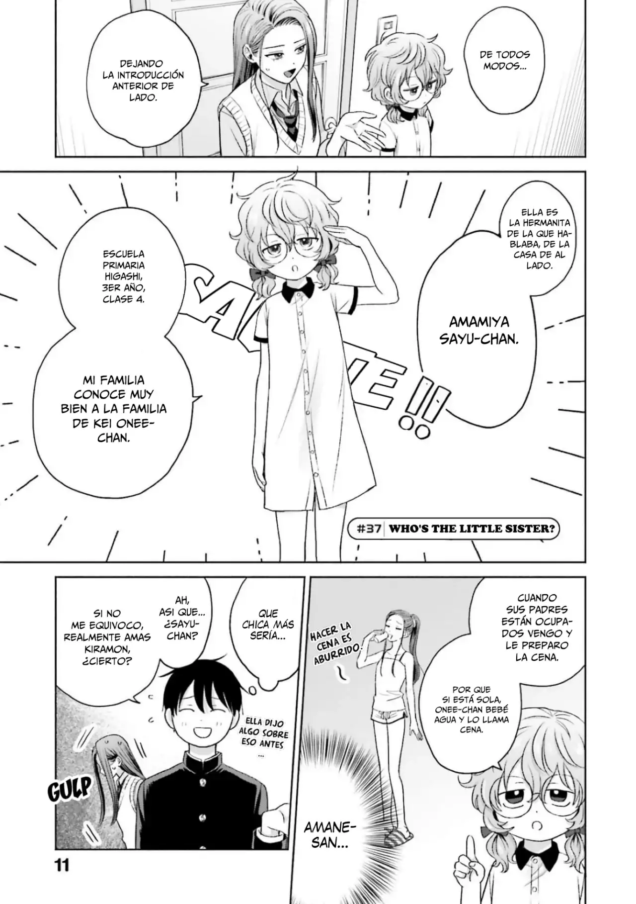 Página 2 — Otaku ni Yasashii Gyaru wa Inai!? Capítulo 37
