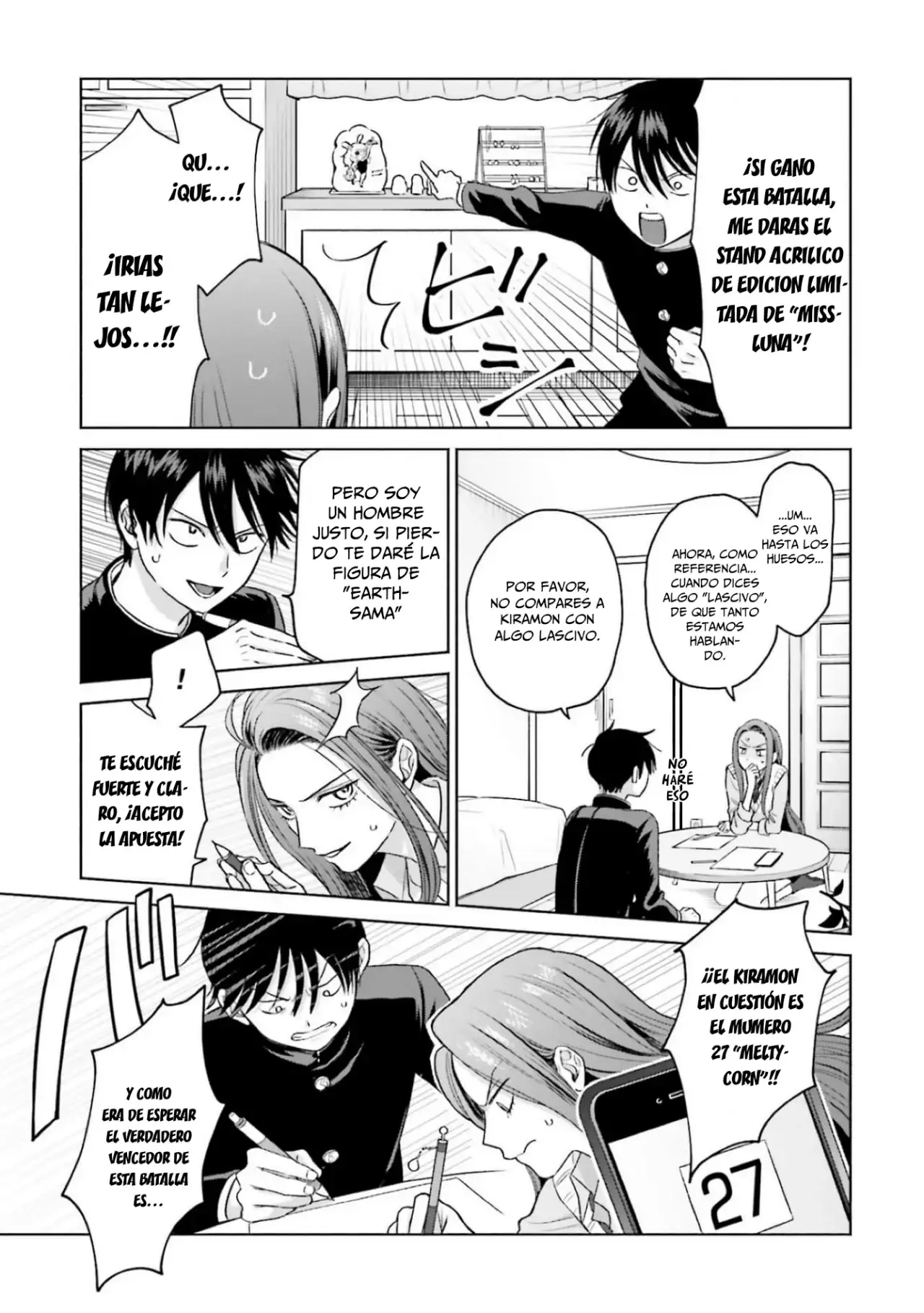 Página 4 — Otaku ni Yasashii Gyaru wa Inai!? Capítulo 38