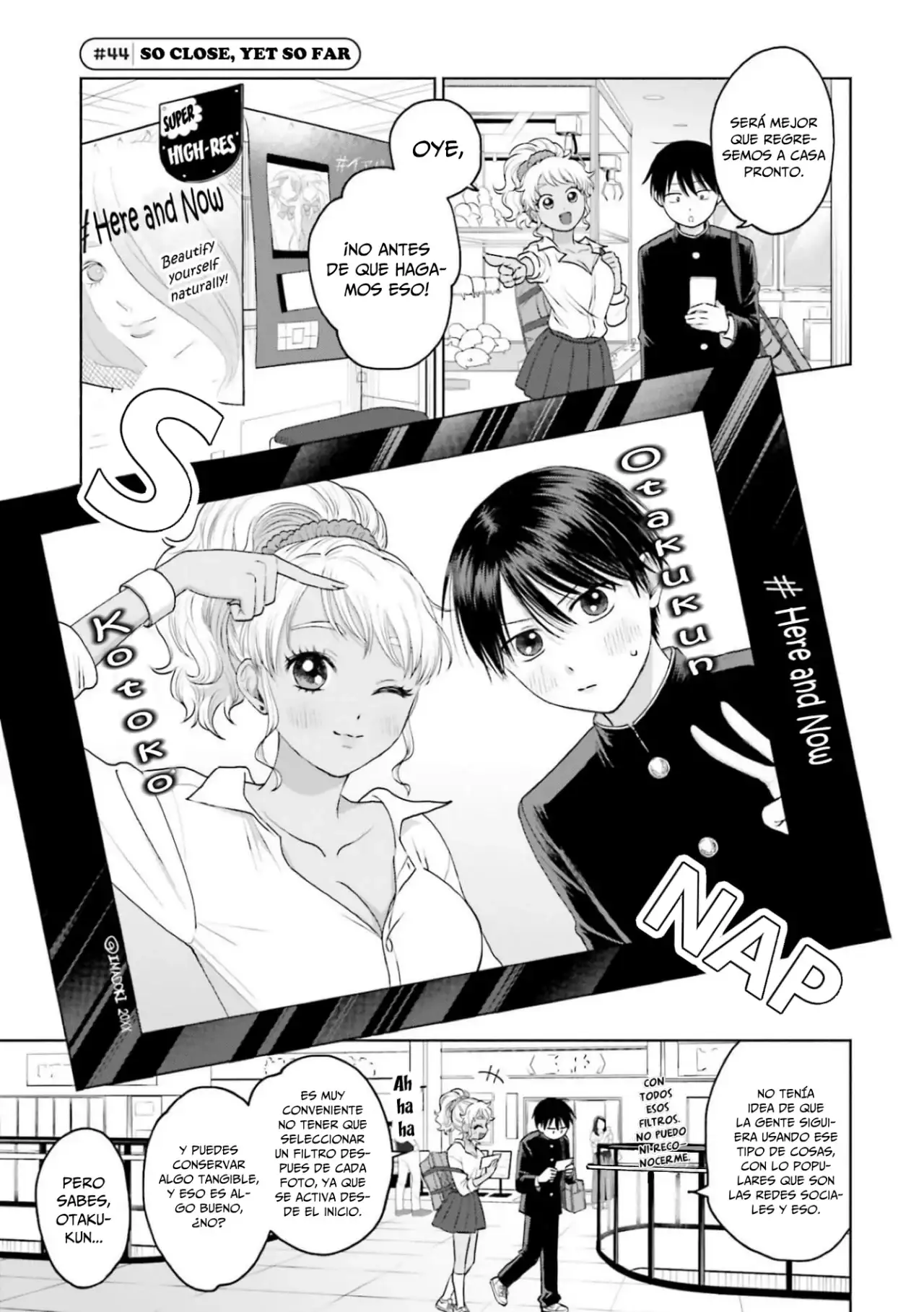 Página 2 — Otaku ni Yasashii Gyaru wa Inai!? Capítulo 44