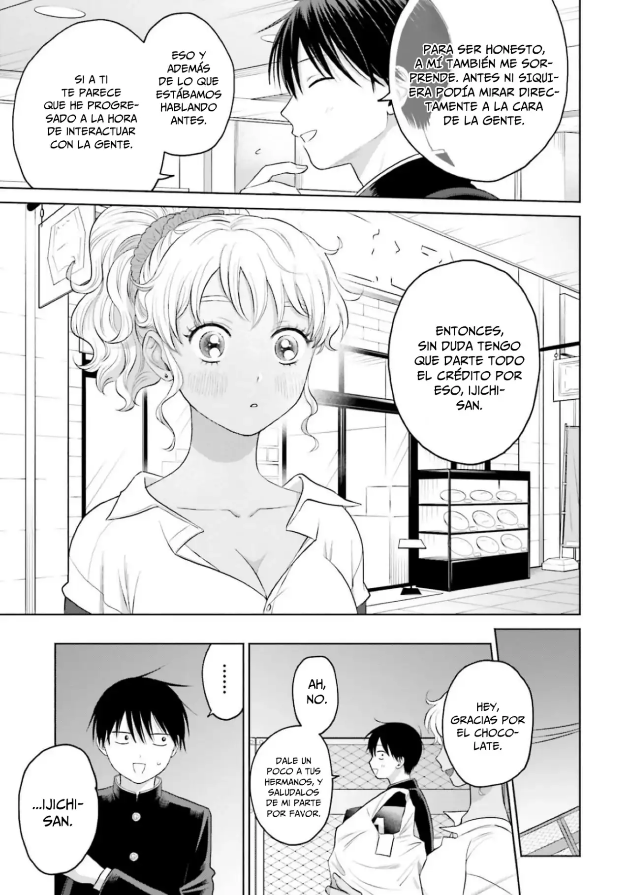 Página 4 — Otaku ni Yasashii Gyaru wa Inai!? Capítulo 44