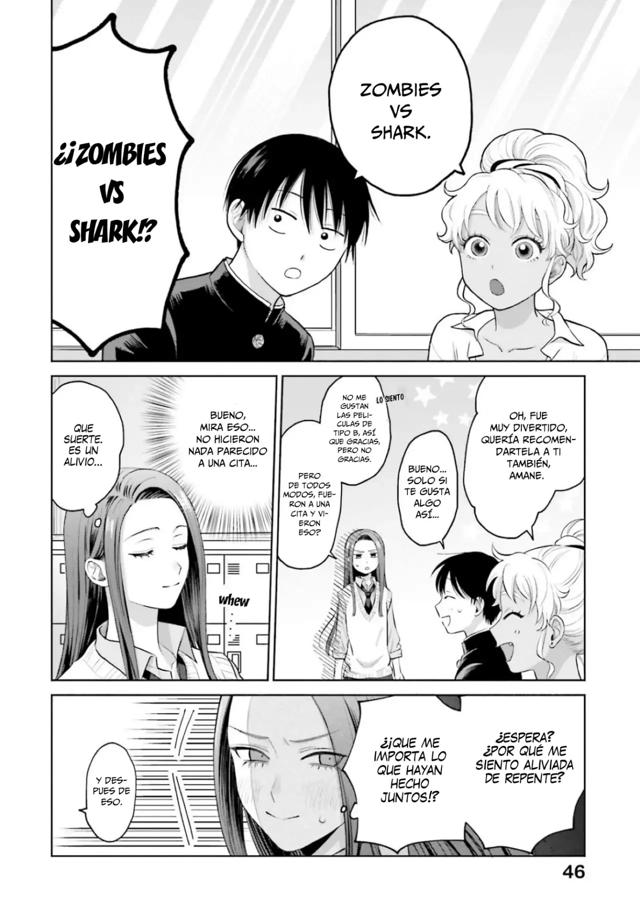 Página 3 — Otaku ni Yasashii Gyaru wa Inai!? Capítulo 45
