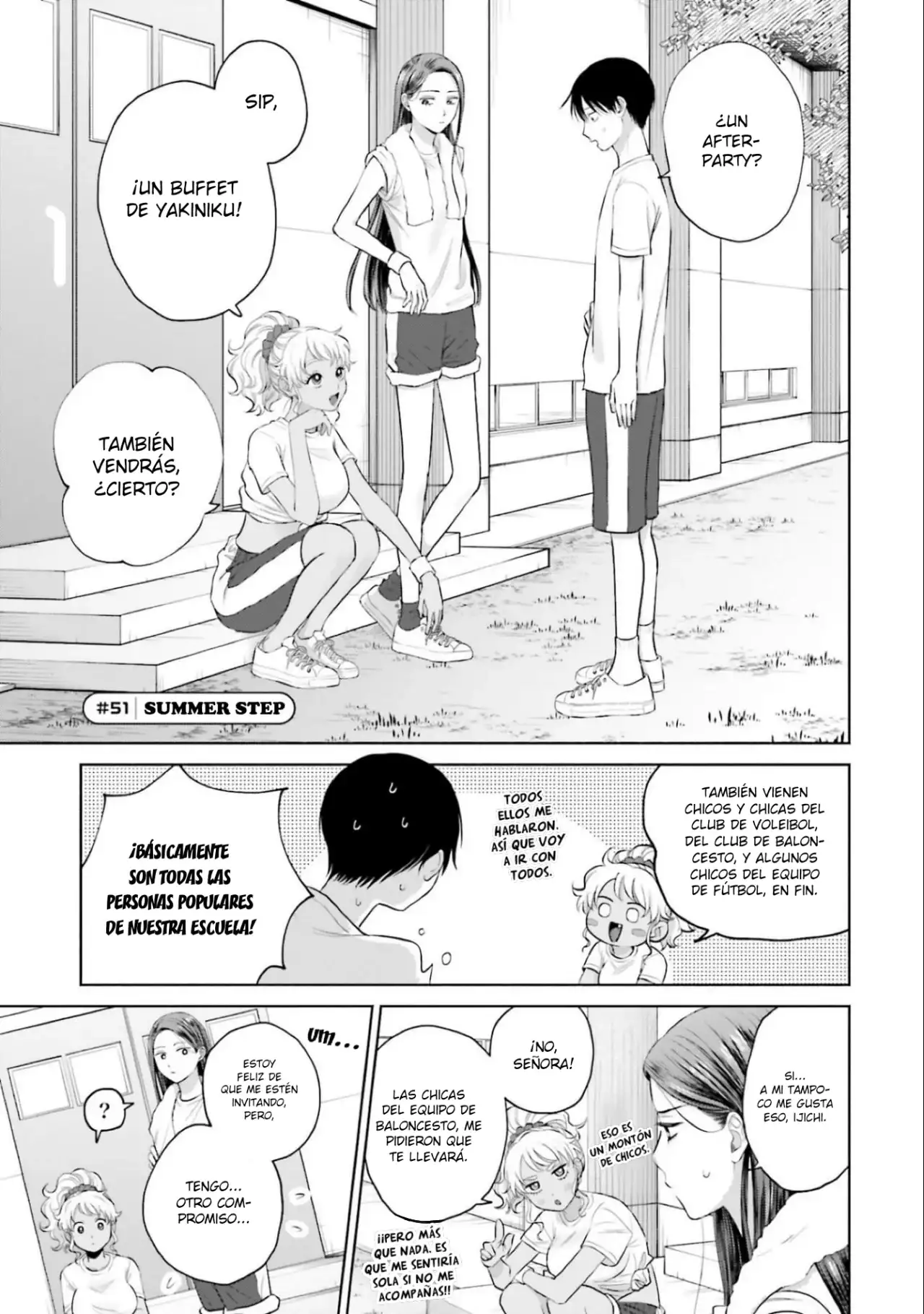 Página 2 — Otaku ni Yasashii Gyaru wa Inai!? Capítulo 51