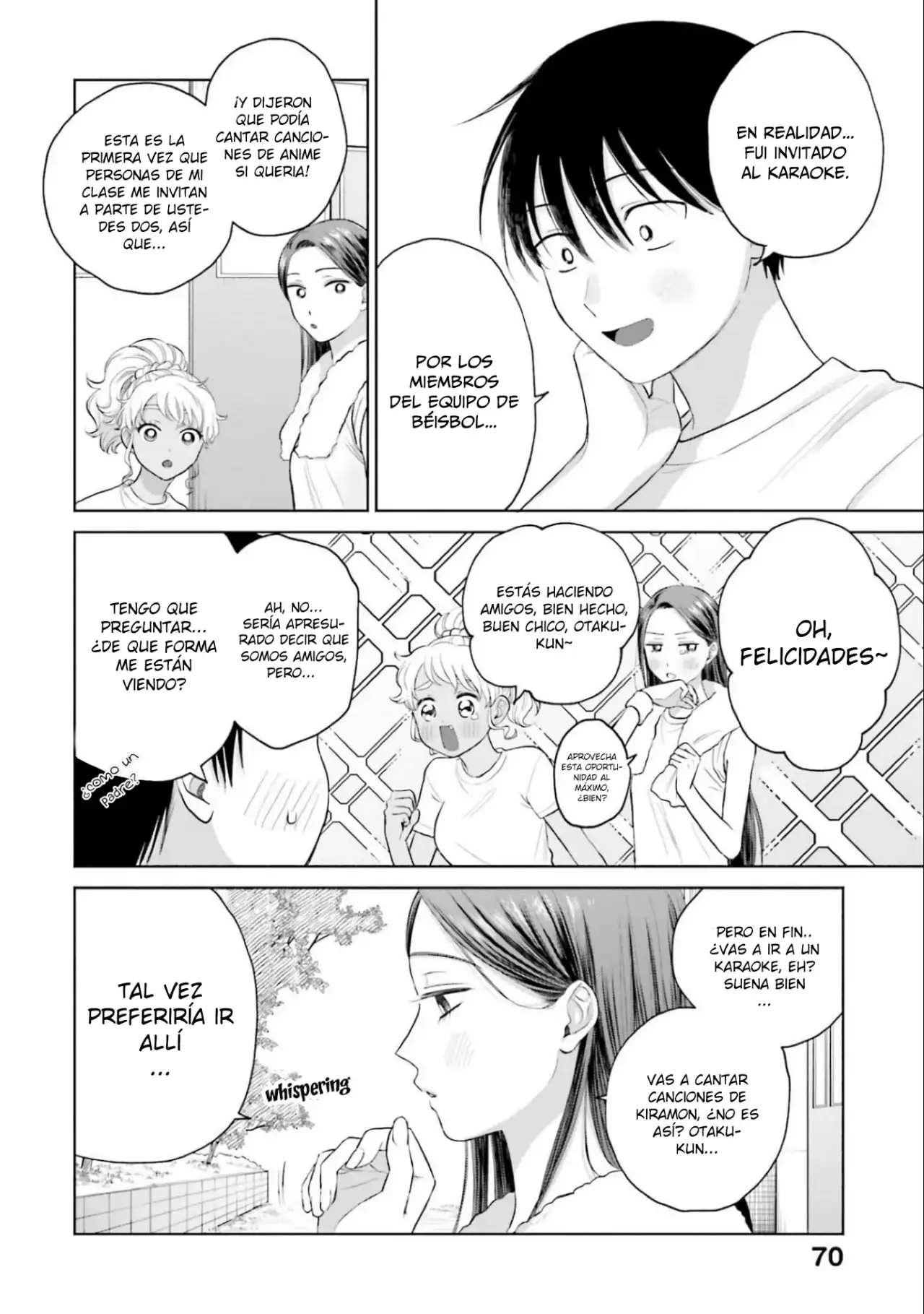 Página 3 — Otaku ni Yasashii Gyaru wa Inai!? Capítulo 51