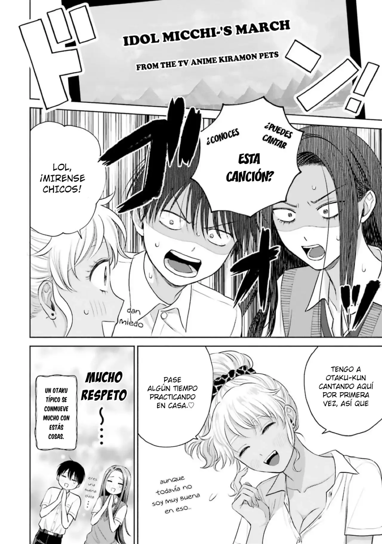 Página 3 — Otaku ni Yasashii Gyaru wa Inai!? Capítulo 53