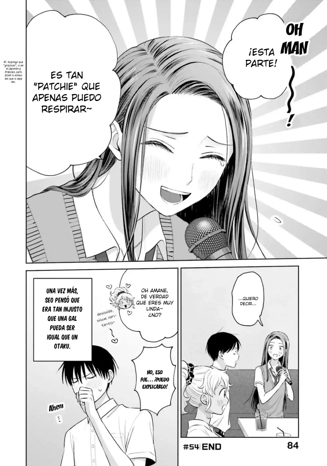 Página 5 — Otaku ni Yasashii Gyaru wa Inai!? Capítulo 54