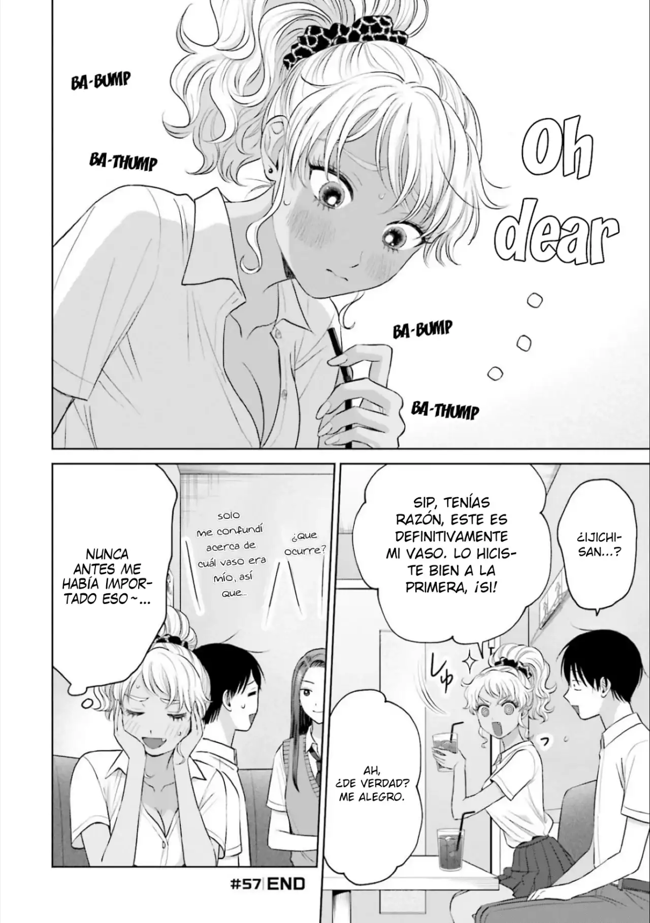 Página 5 — Otaku ni Yasashii Gyaru wa Inai!? Capítulo 57