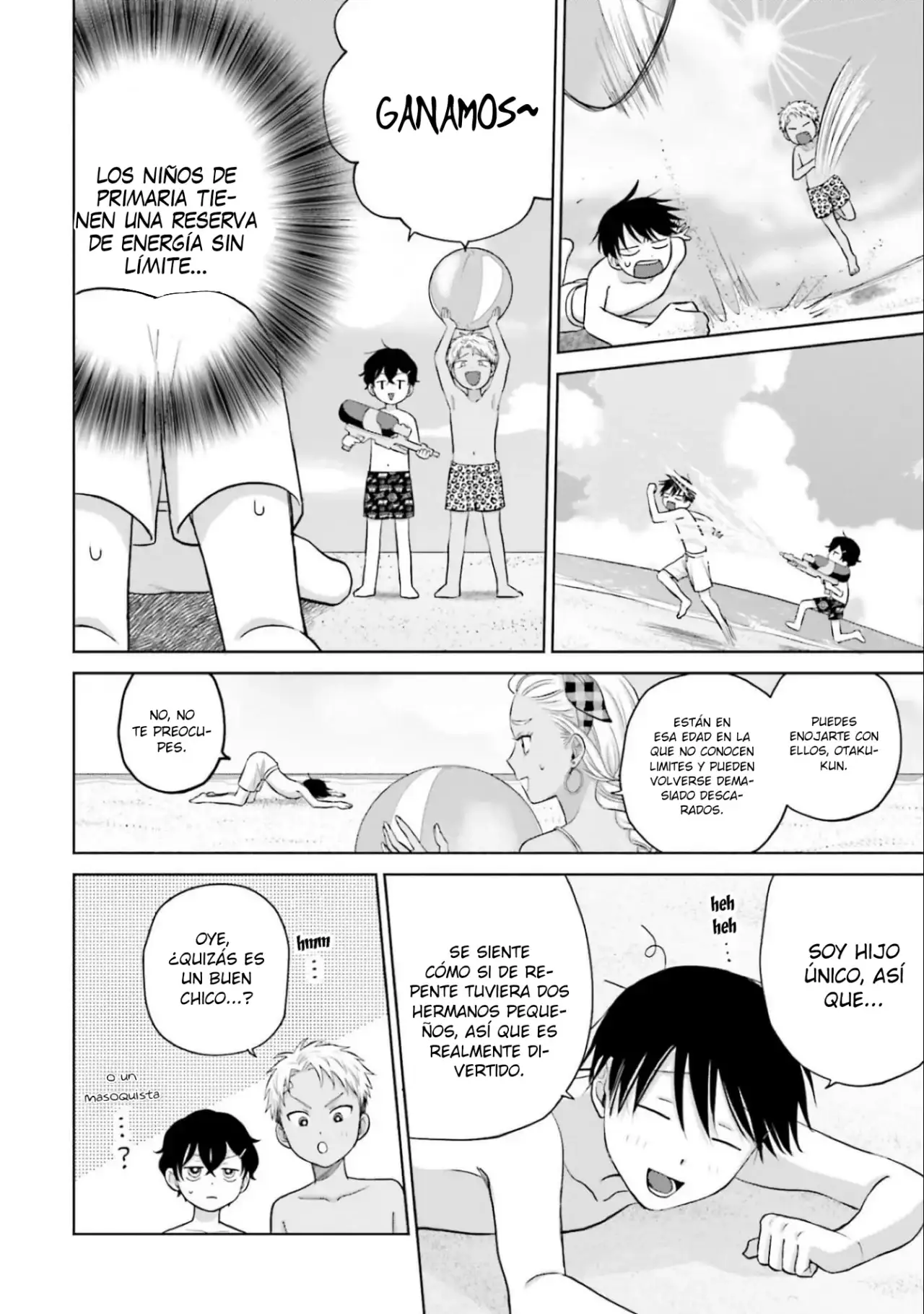 Página 3 — Otaku ni Yasashii Gyaru wa Inai!? Capítulo 61