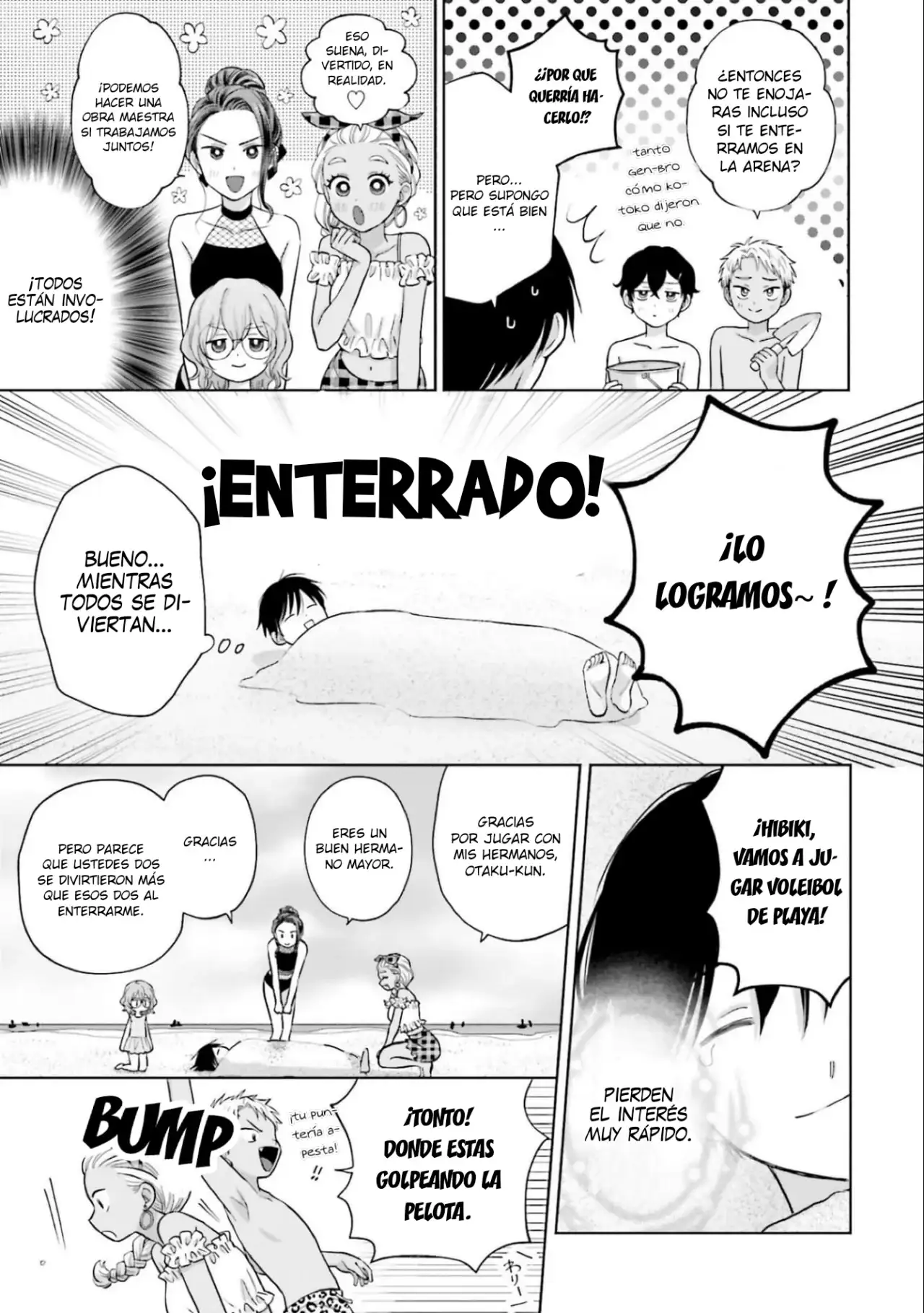 Página 4 — Otaku ni Yasashii Gyaru wa Inai!? Capítulo 61