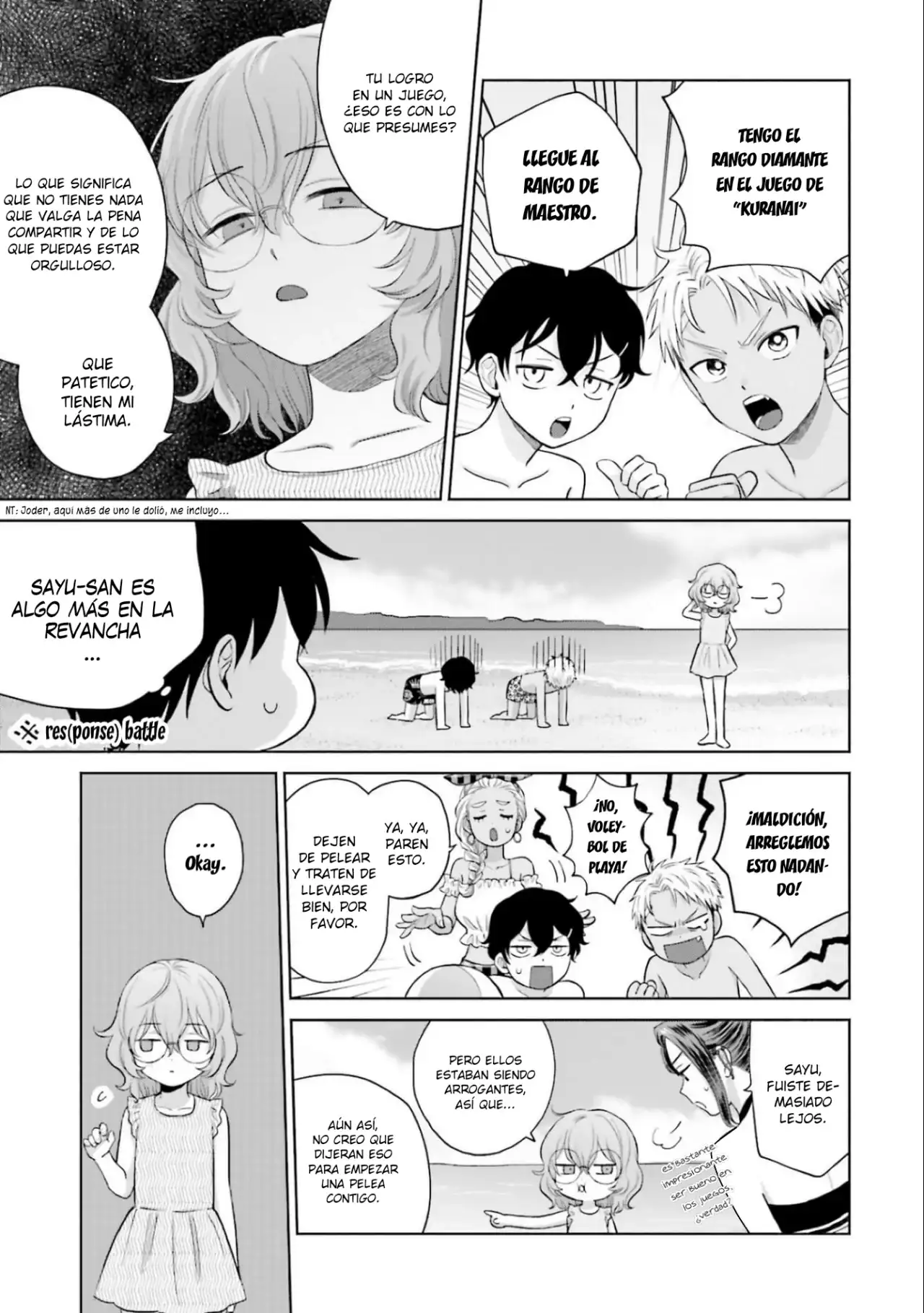 Página 4 — Otaku ni Yasashii Gyaru wa Inai!? Capítulo 62