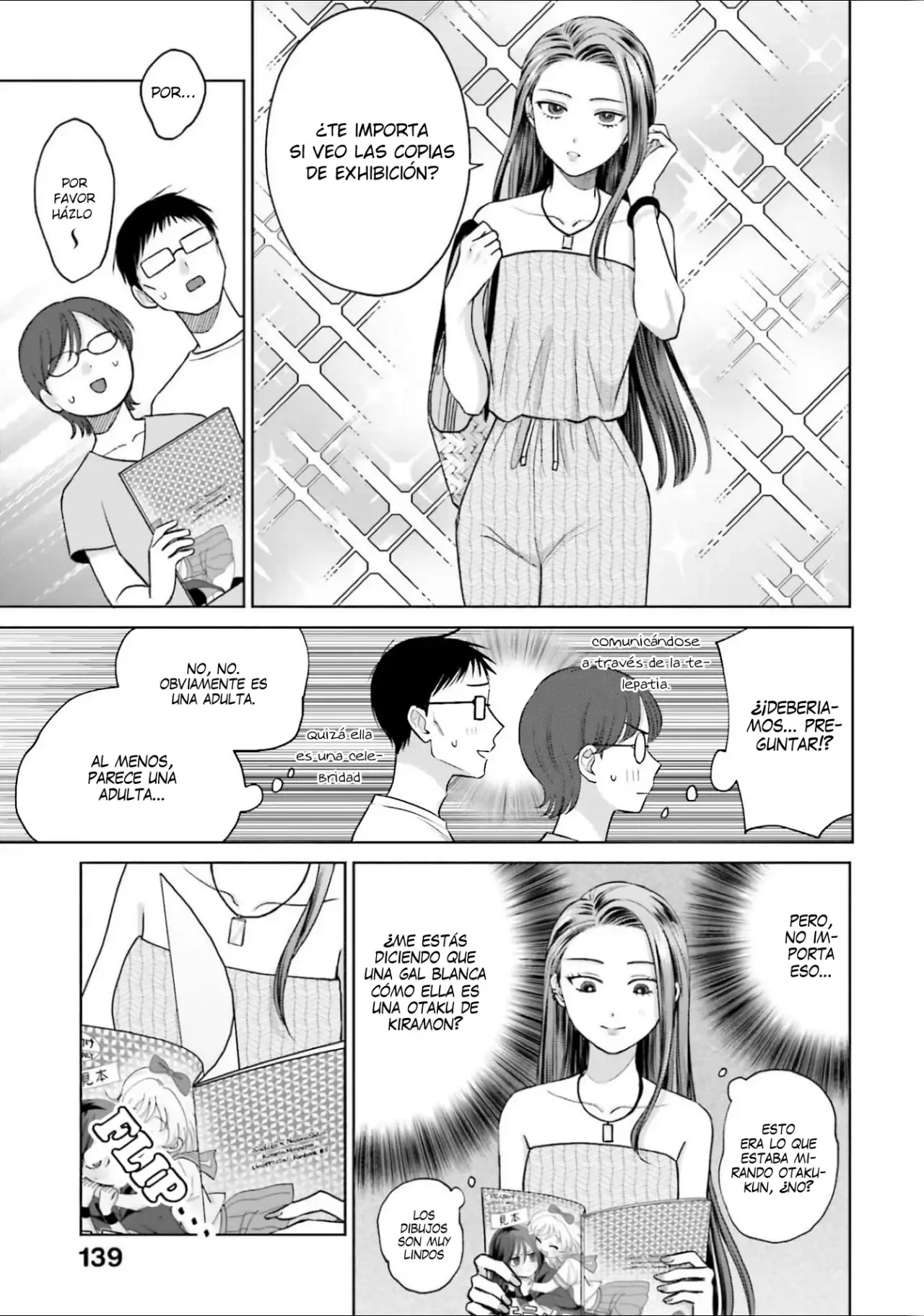 Página 4 — Otaku ni Yasashii Gyaru wa Inai!? Capítulo 67