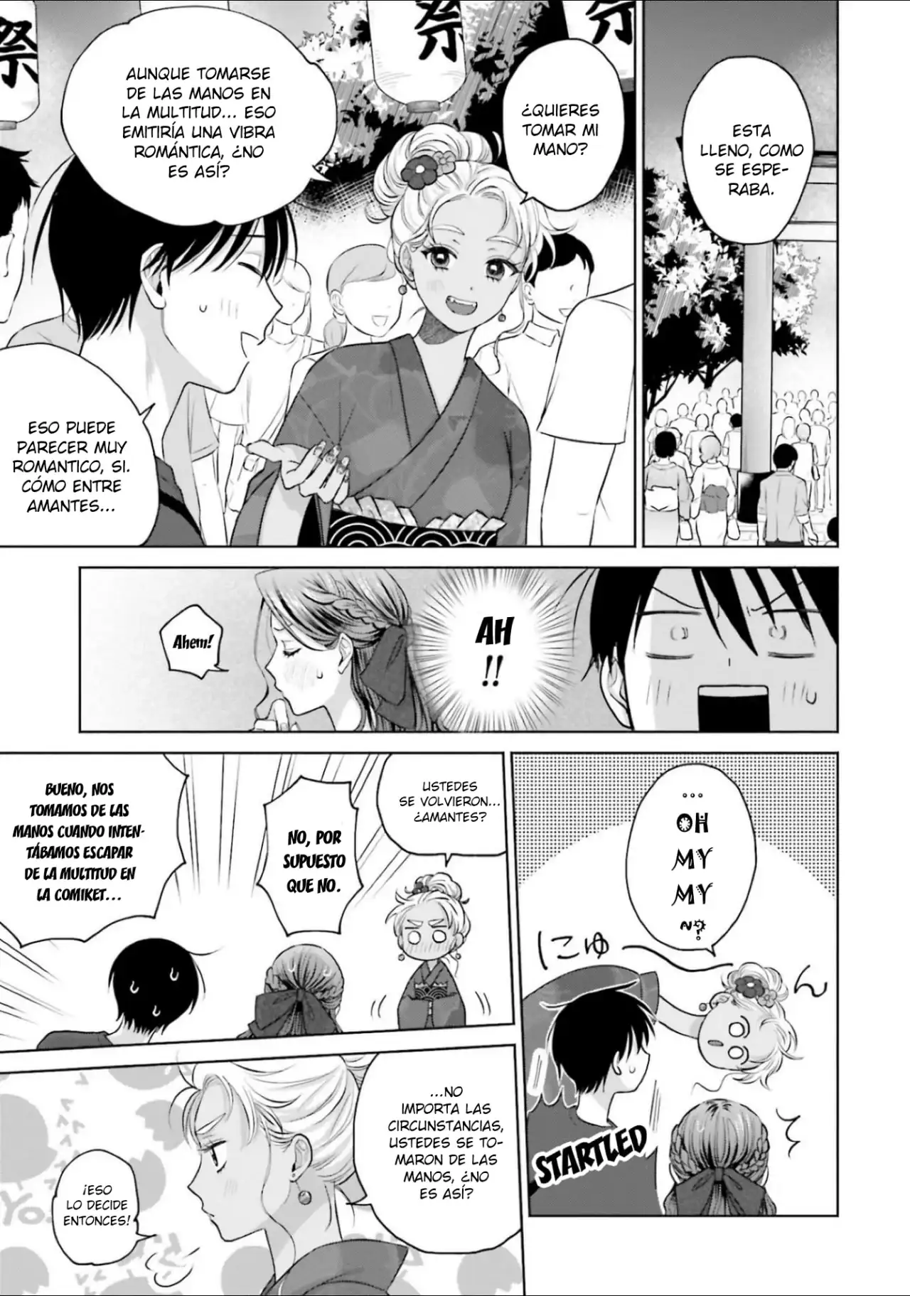 Página 4 — Otaku ni Yasashii Gyaru wa Inai!? Capítulo 69