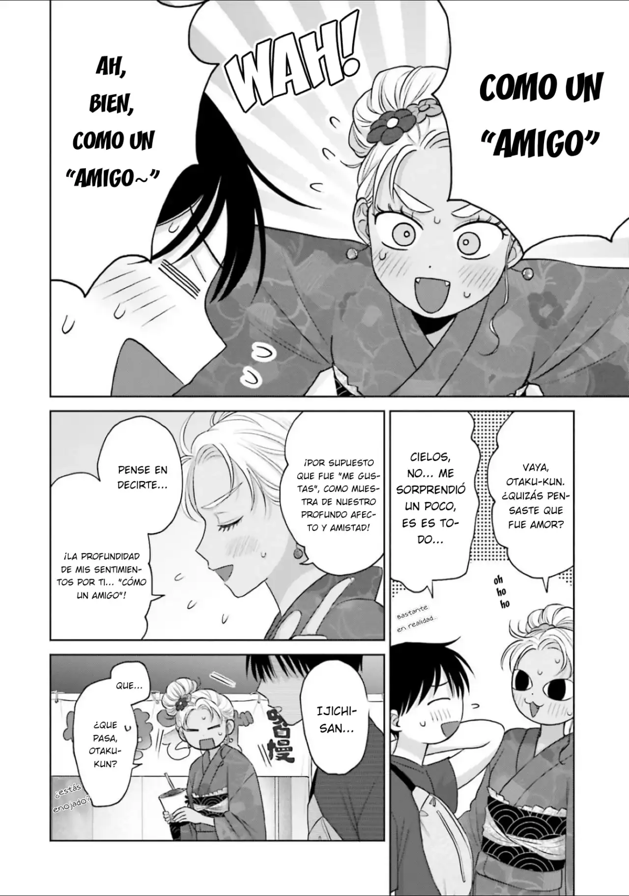 Página 3 — Otaku ni Yasashii Gyaru wa Inai!? Capítulo 71