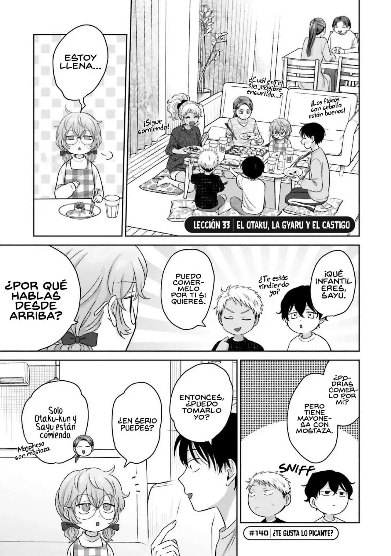 Página 3 — Otaku ni Yasashii Gyaru wa Inai!? Capítulo 140