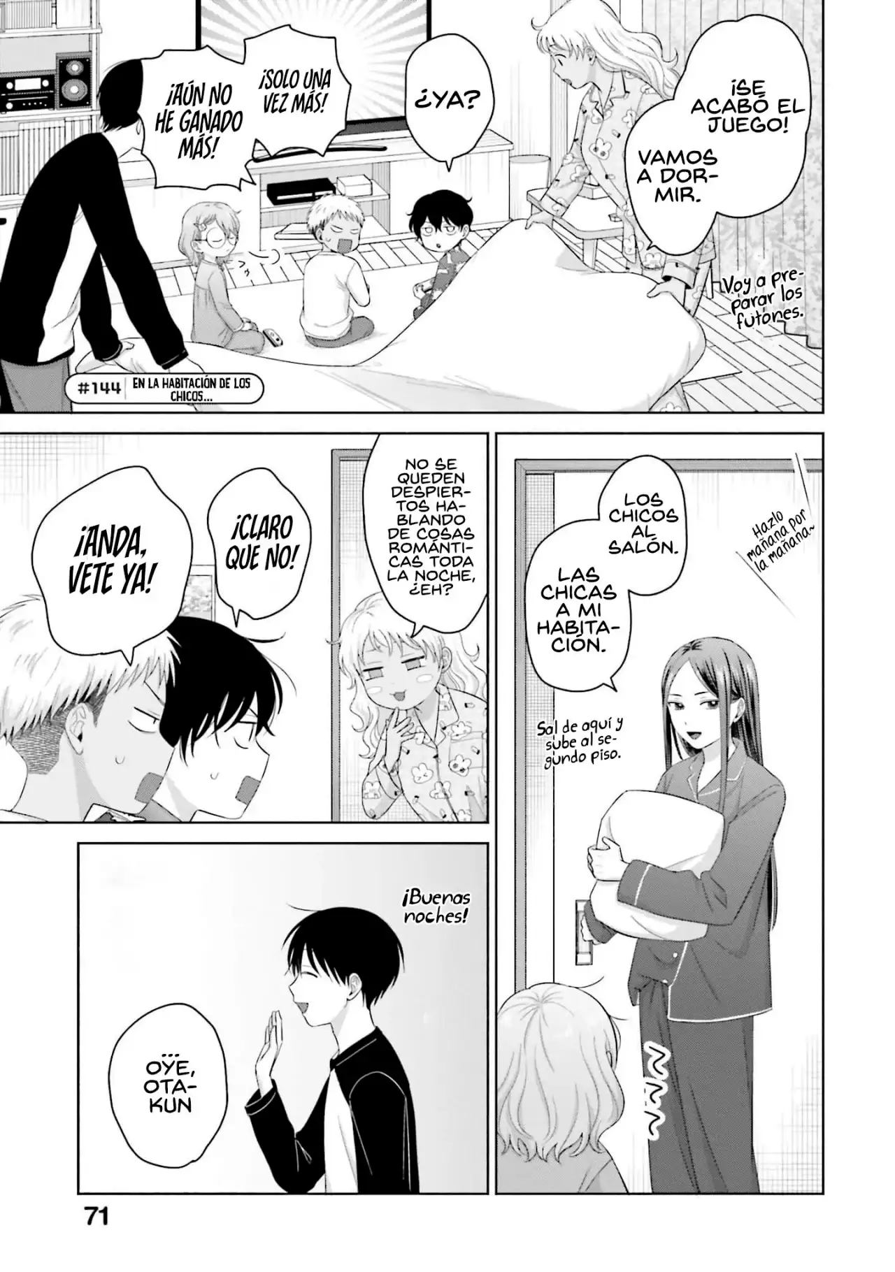 Página 3 — Otaku ni Yasashii Gyaru wa Inai!? Capítulo 144