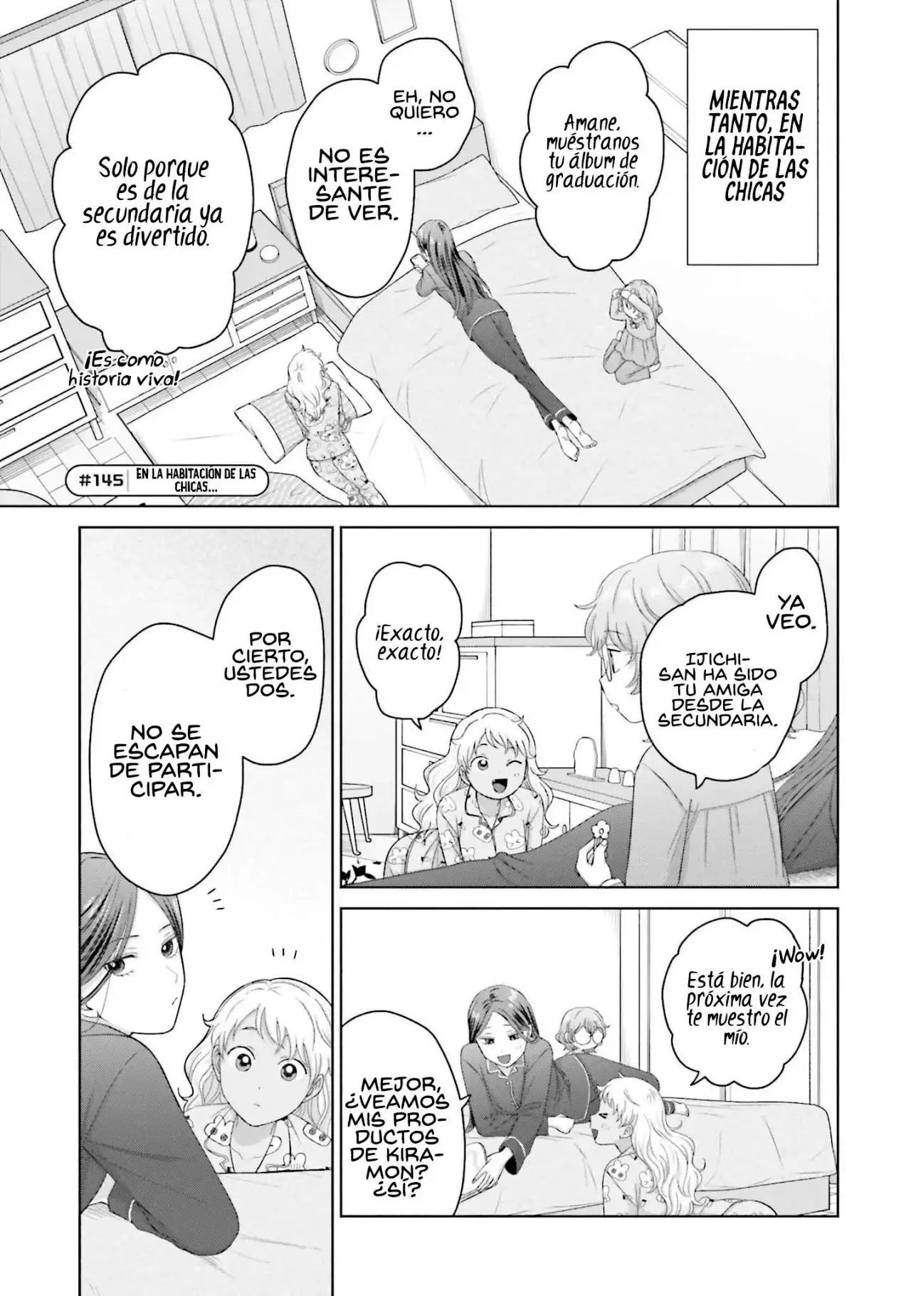 Página 3 — Otaku ni Yasashii Gyaru wa Inai!? Capítulo 145