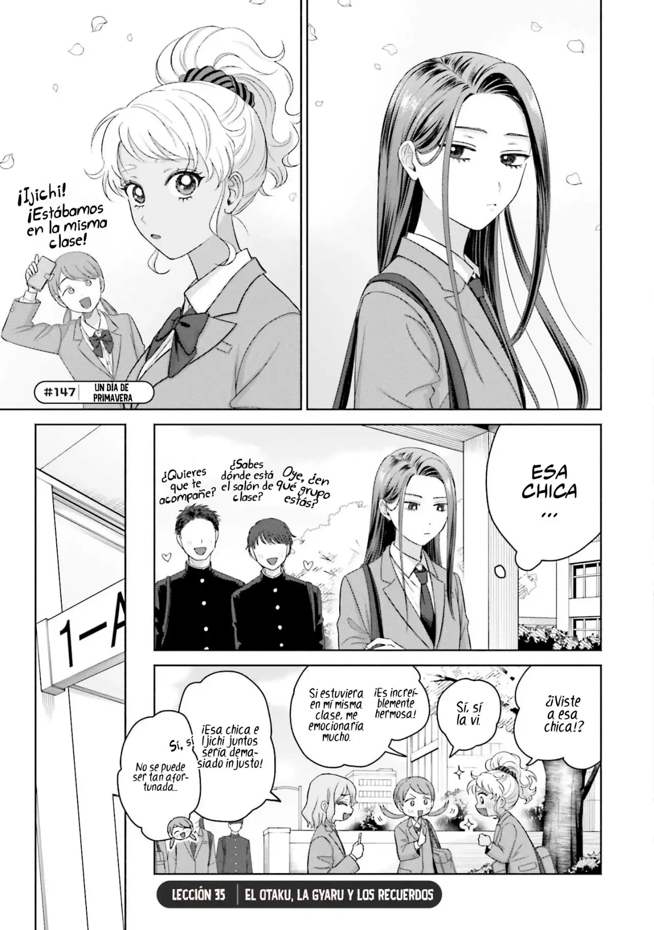 Página 3 — Otaku ni Yasashii Gyaru wa Inai!? Capítulo 147