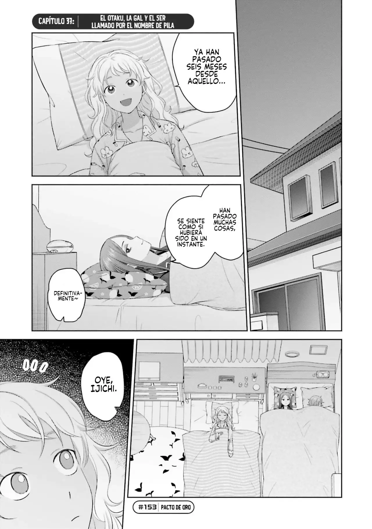 Página 4 — Otaku ni Yasashii Gyaru wa Inai!? Capítulo 153