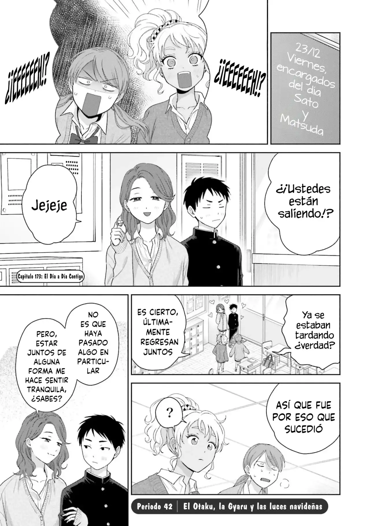Página 5 — Otaku ni Yasashii Gyaru wa Inai!? Capítulo 173