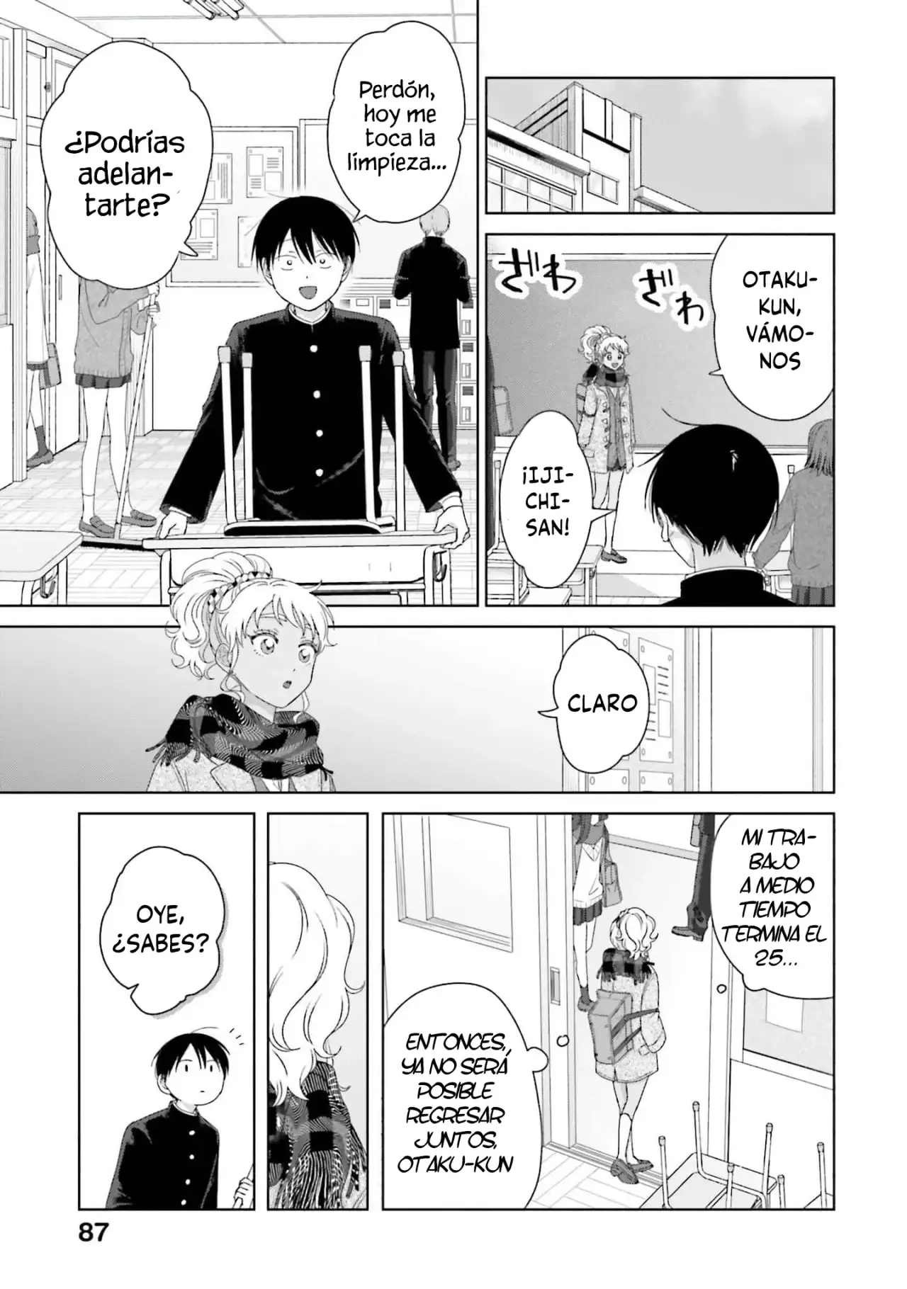 Página 7 — Otaku ni Yasashii Gyaru wa Inai!? Capítulo 173