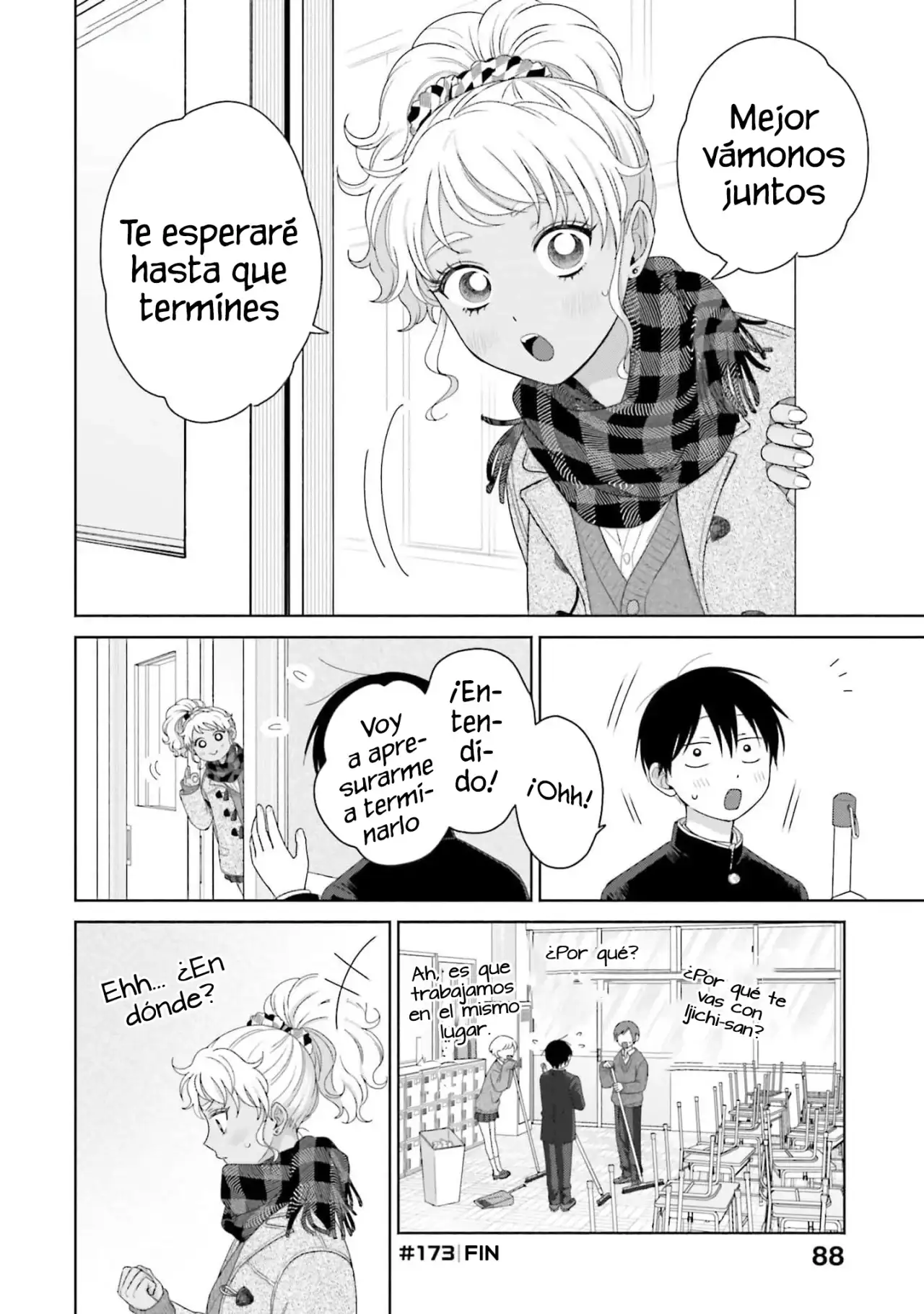 Página 8 — Otaku ni Yasashii Gyaru wa Inai!? Capítulo 173