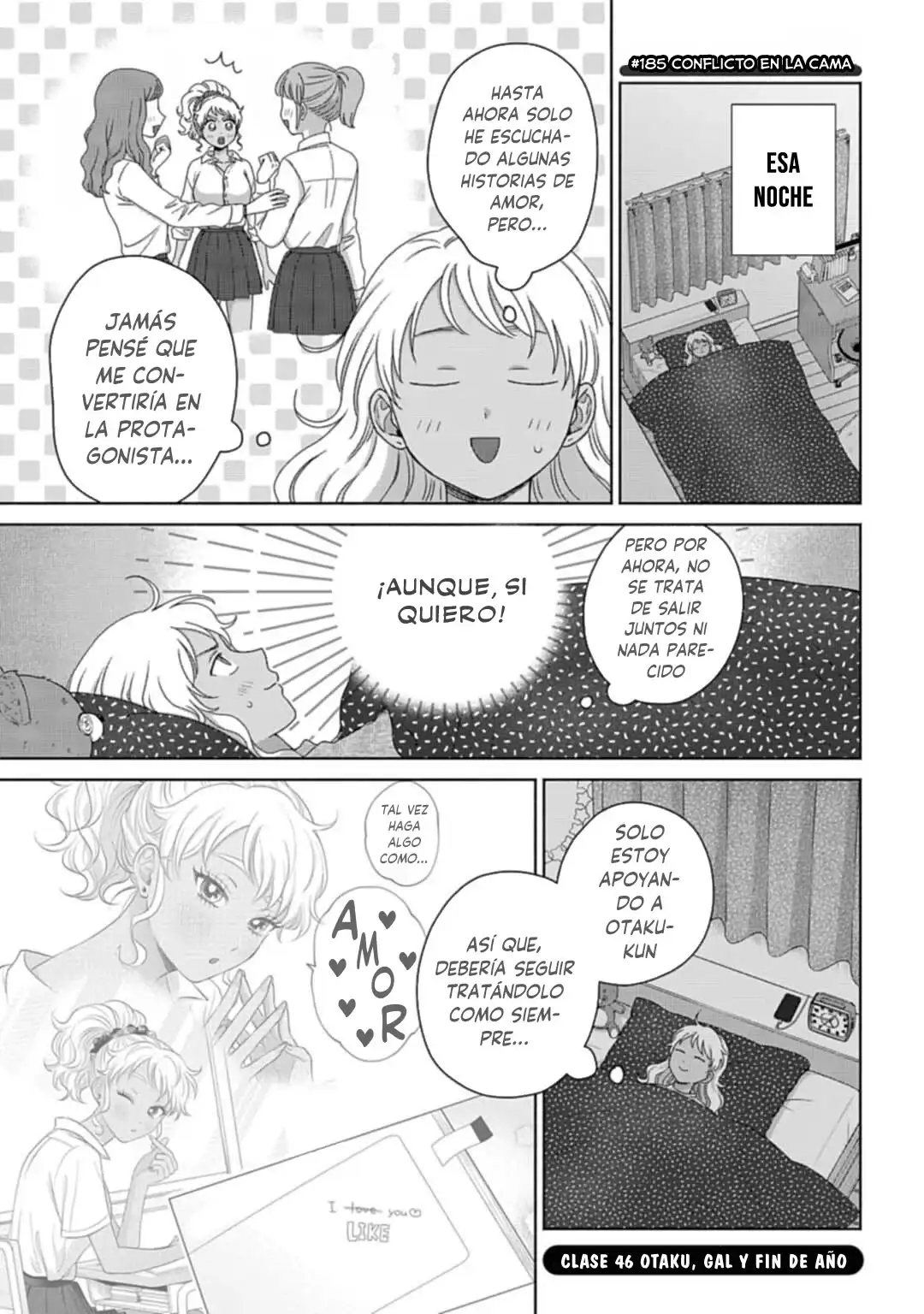 Página 4 — Otaku ni Yasashii Gyaru wa Inai!? Capítulo 185