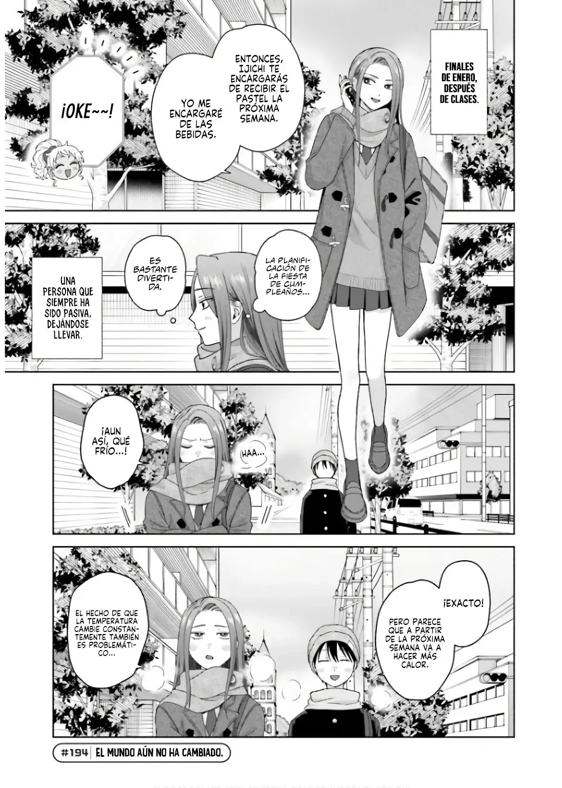 Página 5 — Otaku ni Yasashii Gyaru wa Inai!? Capítulo 194