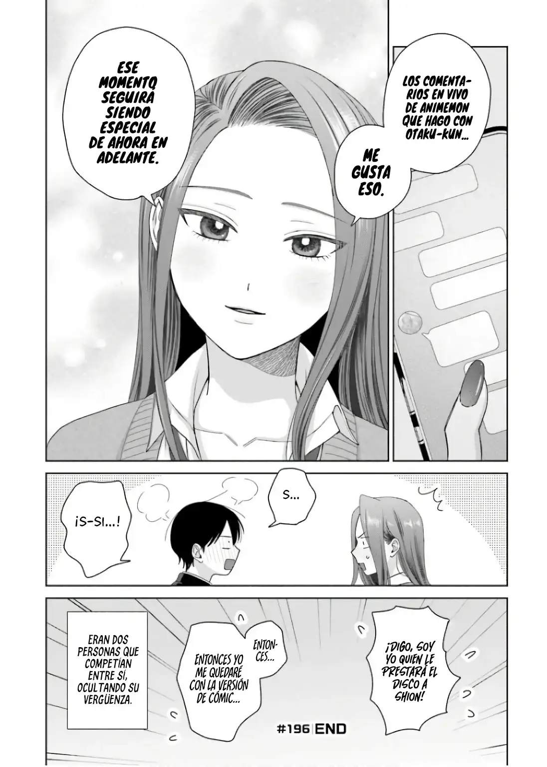Página 8 — Otaku ni Yasashii Gyaru wa Inai!? Capítulo 196