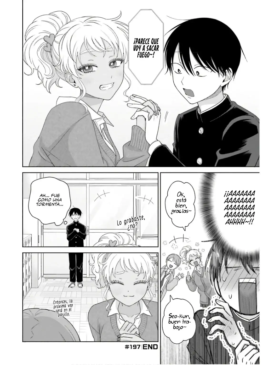 Página 8 — Otaku ni Yasashii Gyaru wa Inai!? Capítulo 197