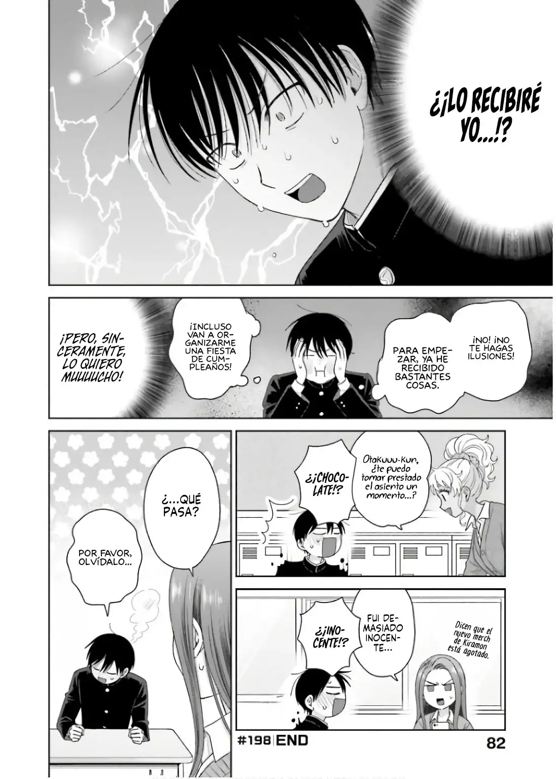 Página 8 — Otaku ni Yasashii Gyaru wa Inai!? Capítulo 198