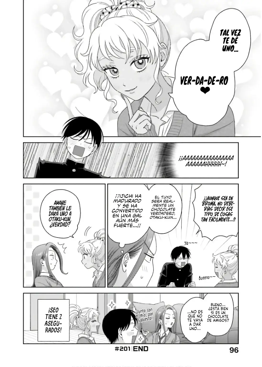Página 8 — Otaku ni Yasashii Gyaru wa Inai!? Capítulo 201