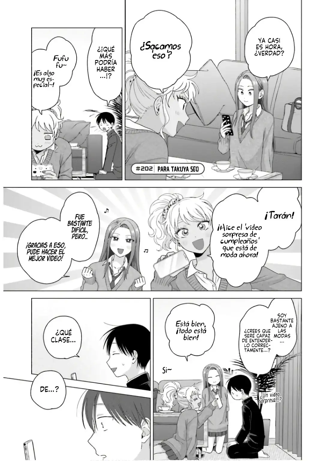Página 5 — Otaku ni Yasashii Gyaru wa Inai!? Capítulo 202