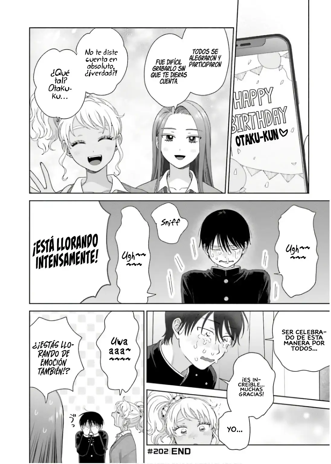 Página 8 — Otaku ni Yasashii Gyaru wa Inai!? Capítulo 202