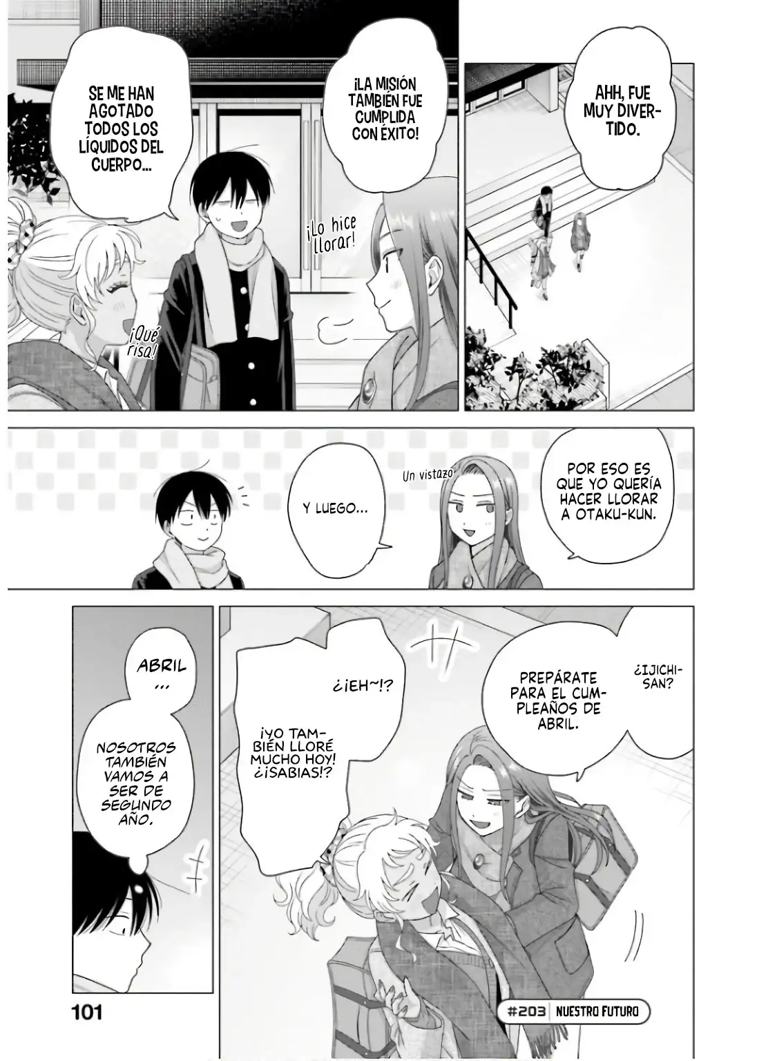 Página 5 — Otaku ni Yasashii Gyaru wa Inai!? Capítulo 203