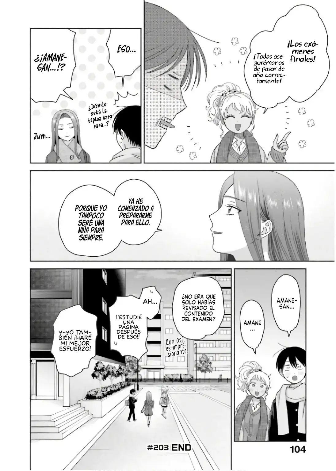 Página 8 — Otaku ni Yasashii Gyaru wa Inai!? Capítulo 203