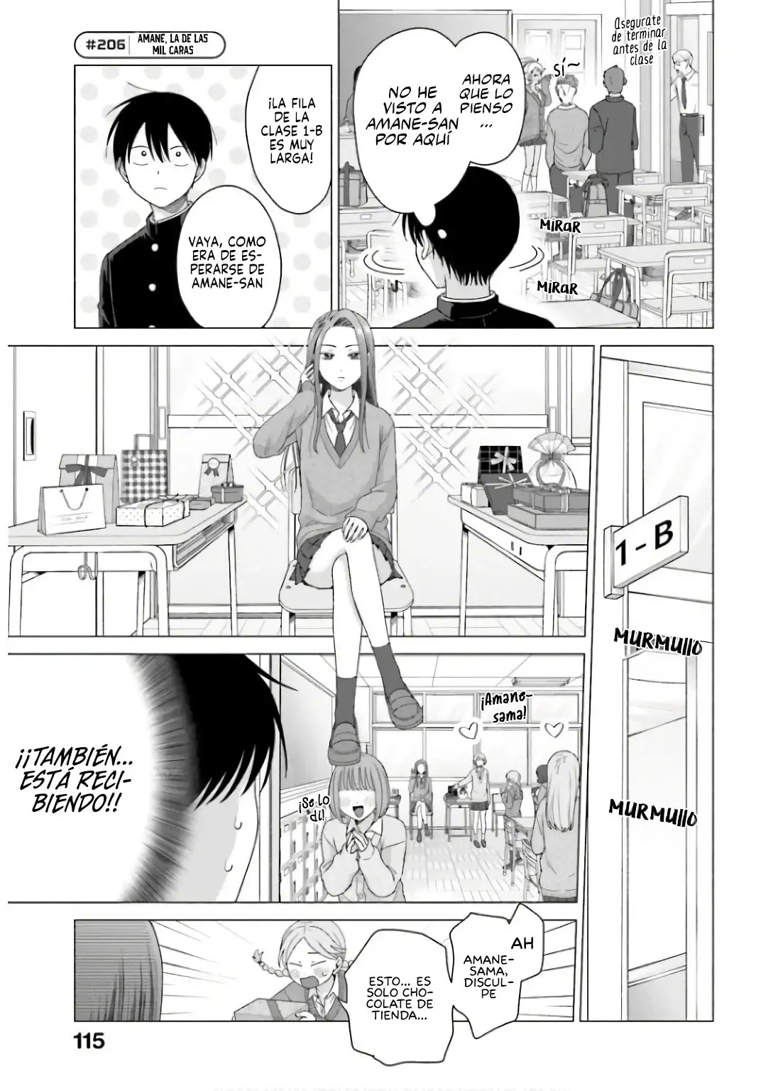 Página 5 — Otaku ni Yasashii Gyaru wa Inai!? Capítulo 206